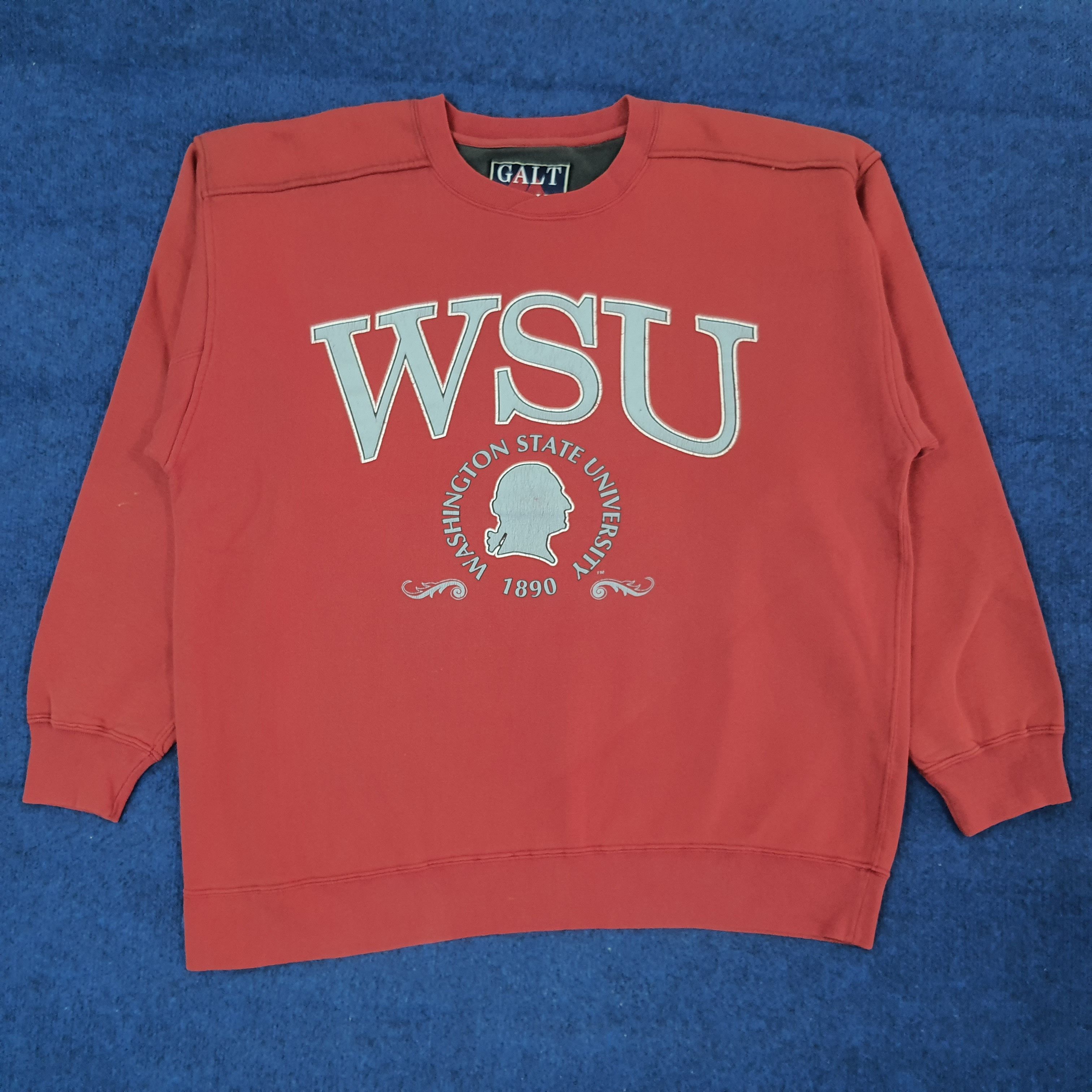 Vintage Vintage WSU Washington State University Sweatshirt C251N20 Size US XL / EU 56 / 4 - 1 Thumbnail