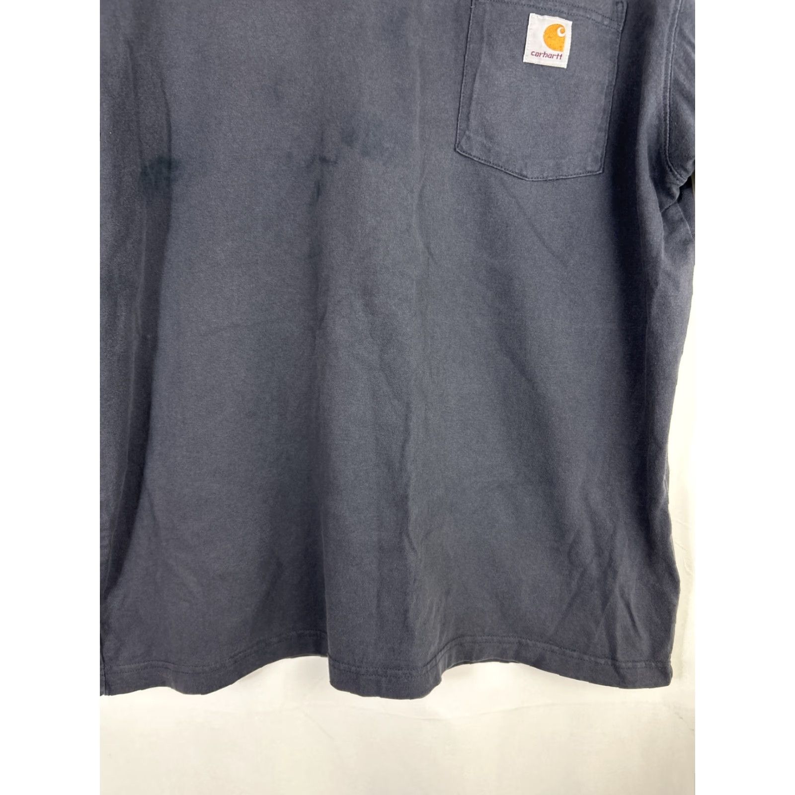 Carhartt VINTAGE Carhartt T-Shirt (Men) Gray Pocket Tee Work Wear Loose Fit Large L Short Sleeve Mens Size US L / EU 52-54 / 3 - 5 Thumbnail