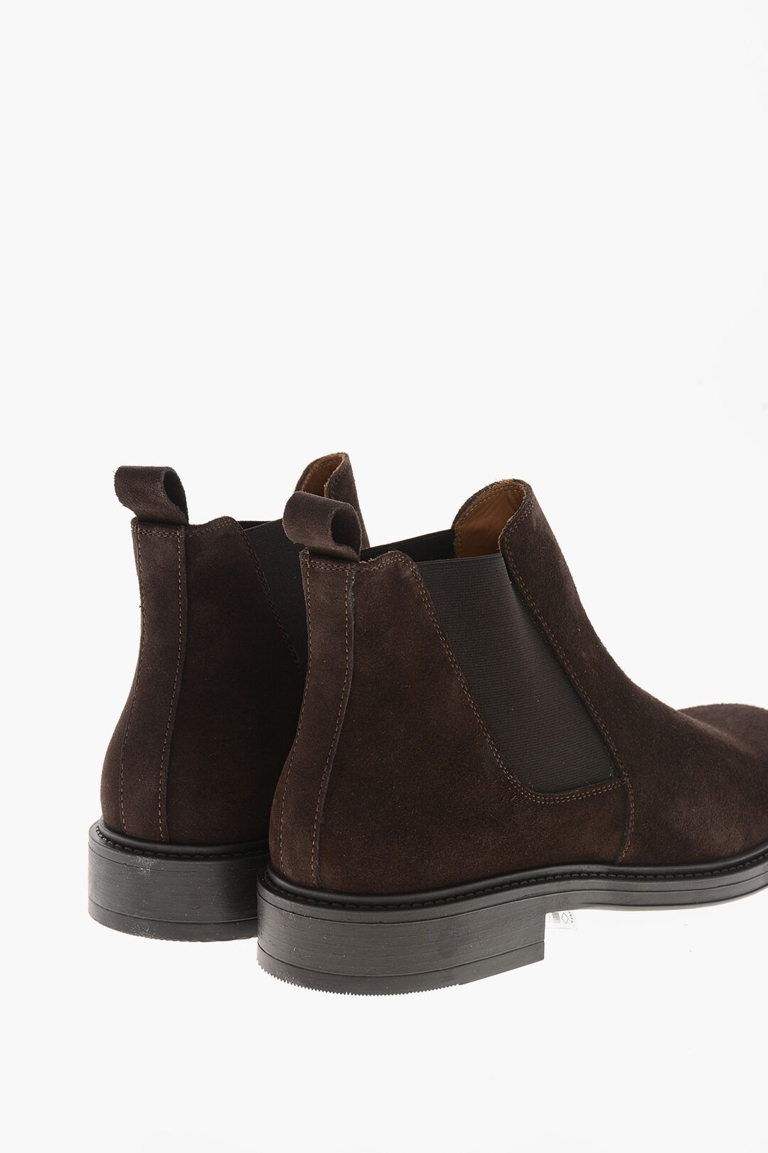 Testoni og1mm0226 Suede Chelsea Boots in Brown Size US 12 / EU 45 - 3 Thumbnail