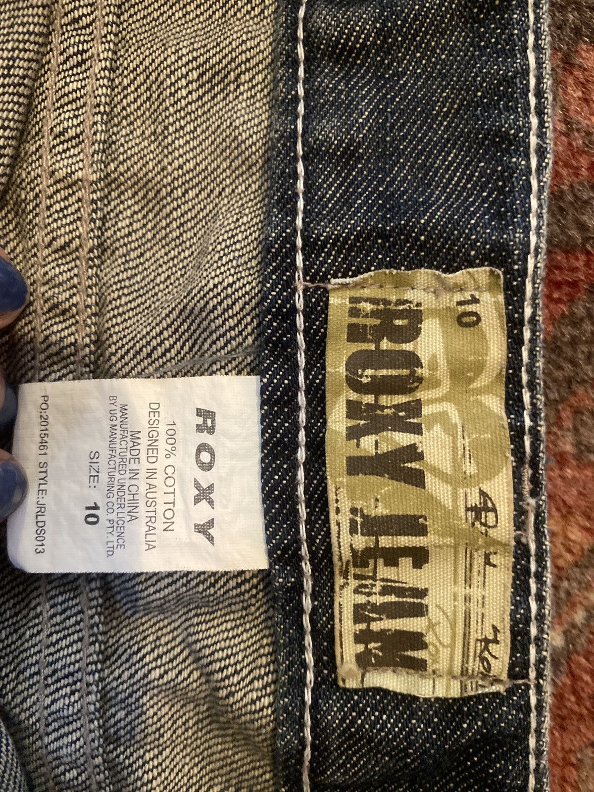 Other Vintage roxy mini skirt Size 32" / US 10 / IT 46 - 3 Thumbnail