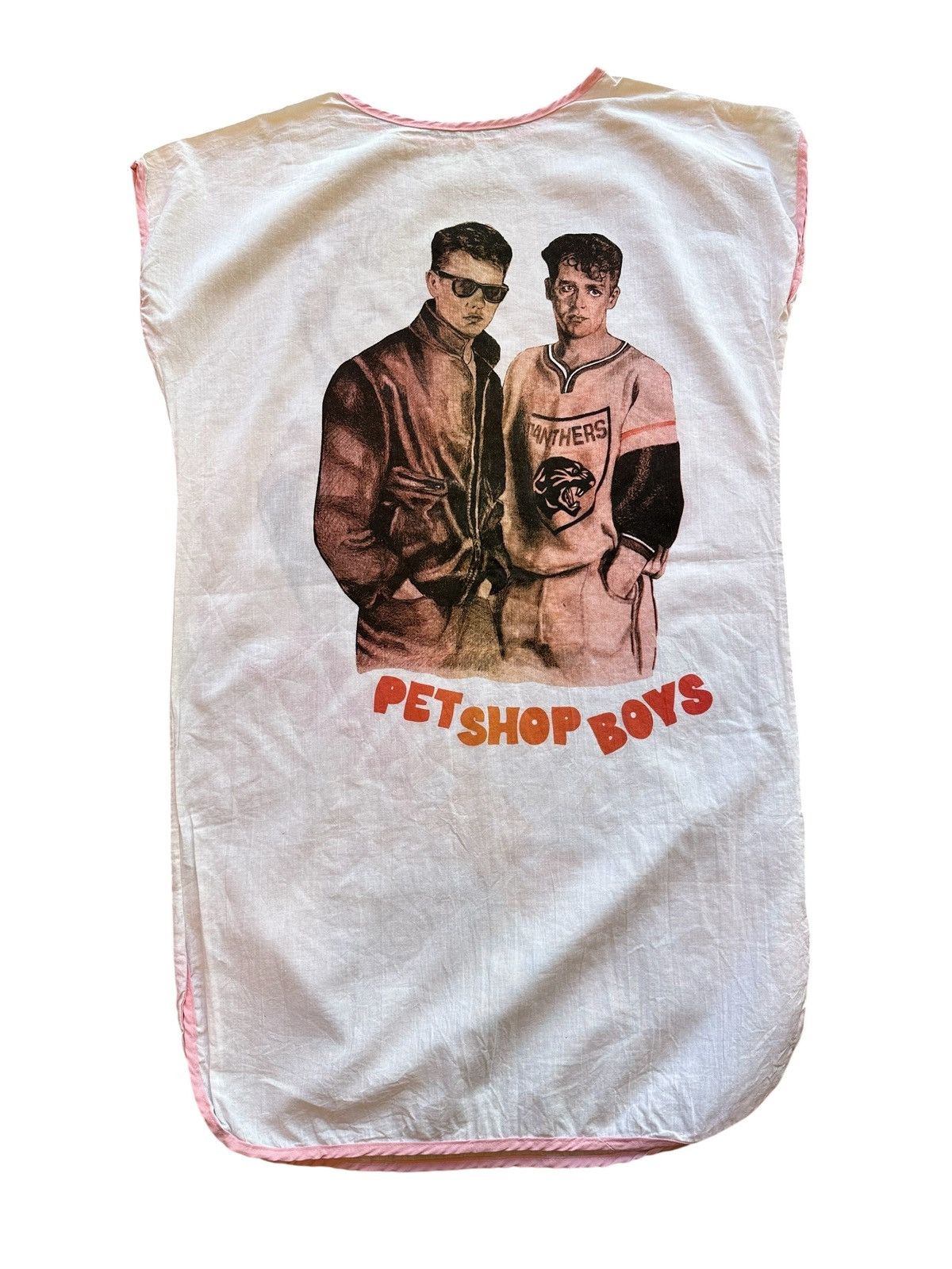 Band Tees × Other UK 1980’s Pet Shop Boys and George Michael Night Shirt Gown Size US XL / EU 56 / 4 - 1 Thumbnail