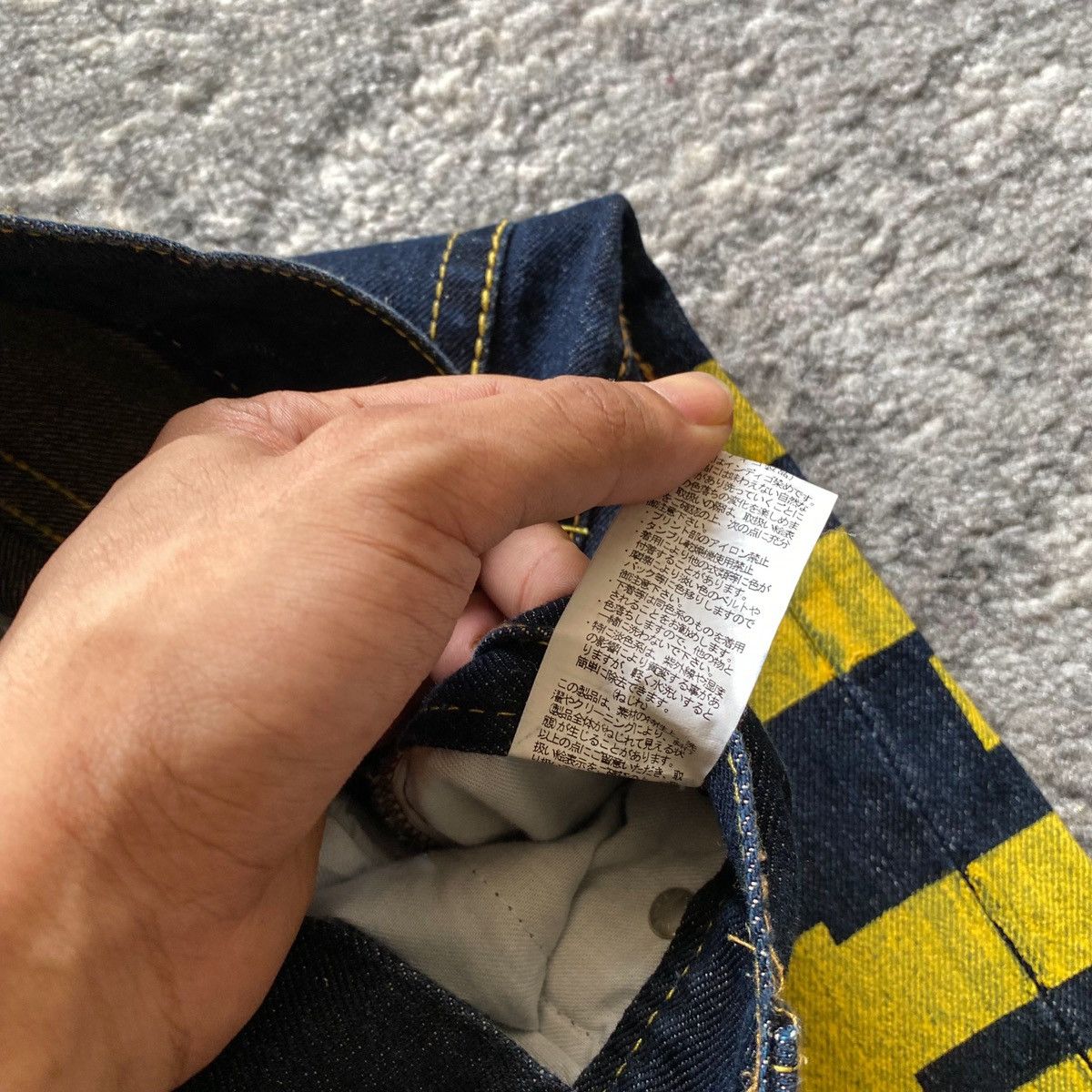 Japanese Brand Vintage CO&LU selvedge motocycle denim Size US 30 / EU 46 - 7 Thumbnail