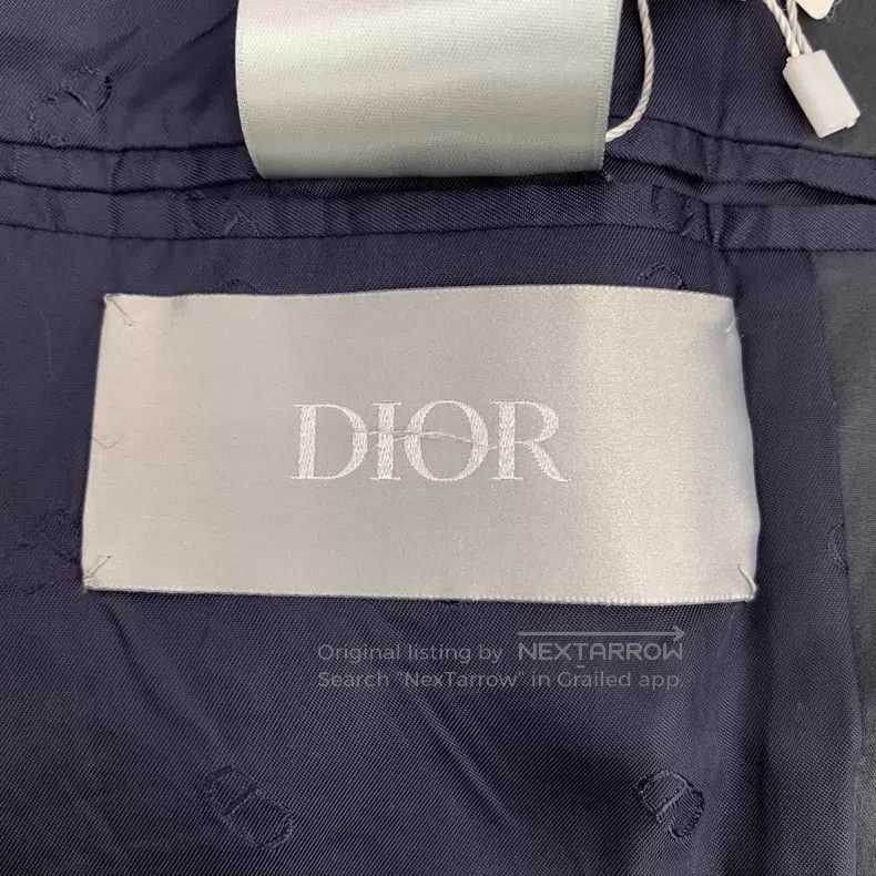 Dior Dior Cement gray cotton lapel long-sleeved windbreaker coa Size US M / EU 48-50 / 2 - 5 Thumbnail