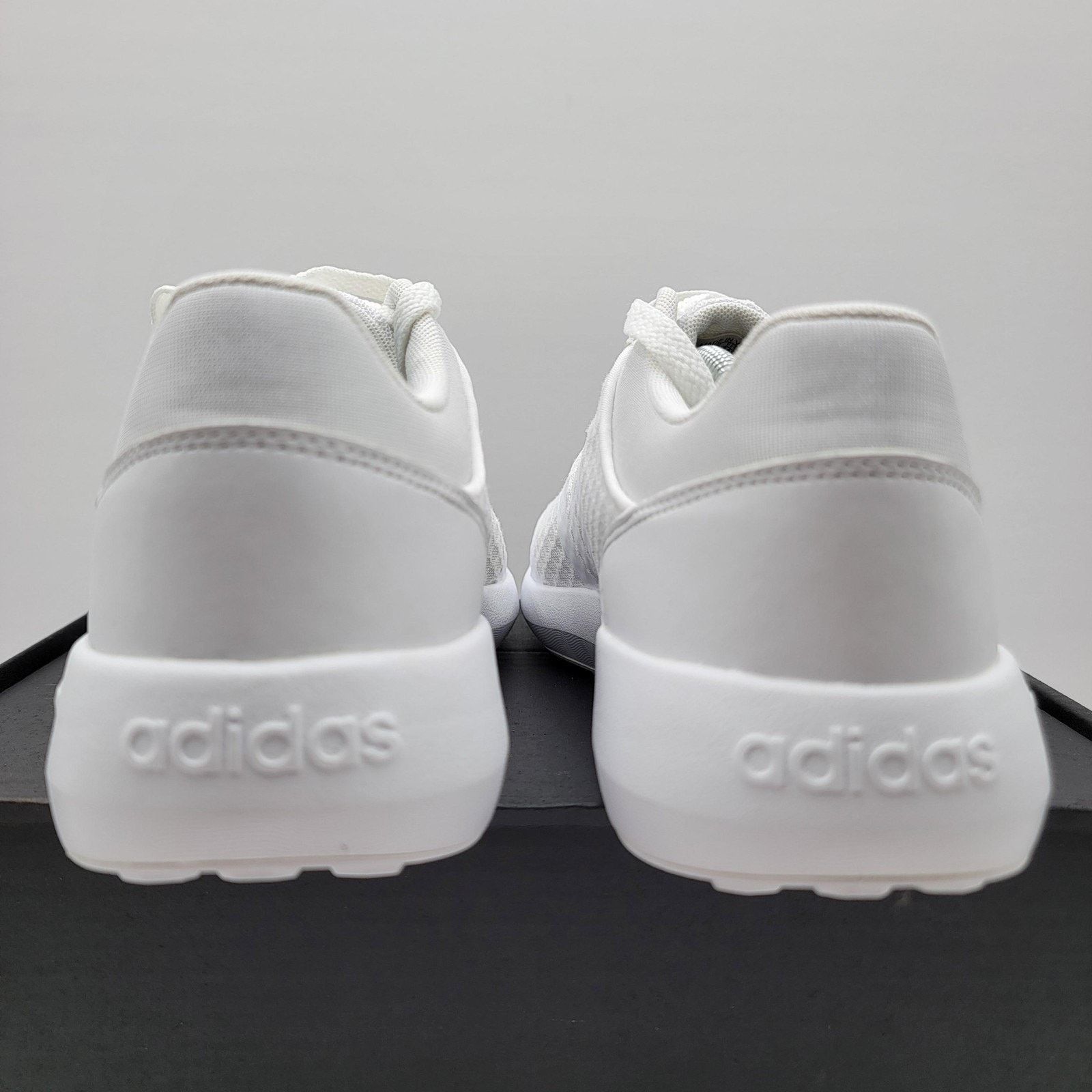 Adidas Adidas Cloudfoam Men Running Shoes Sz 10.5 White Mesh B74728 Size US 10.5 / EU 43-44 - 5 Thumbnail