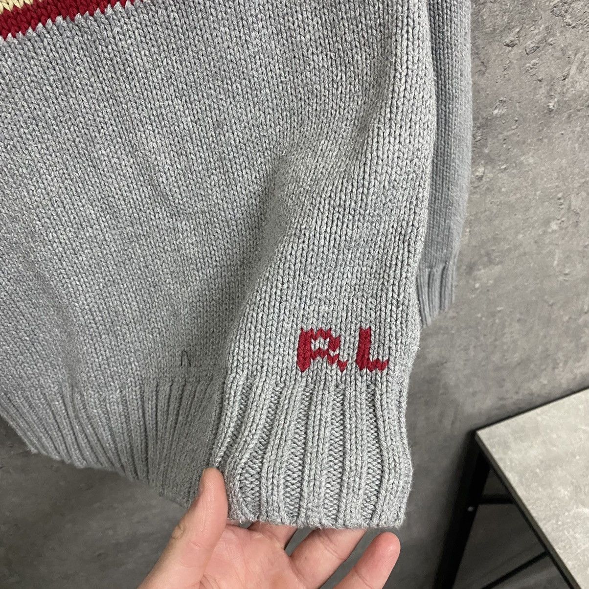 Polo Ralph Lauren Vintage Polo Ralph Lauren American Flag Sweater Size US XS / EU 42 / 0 - 6 Thumbnail