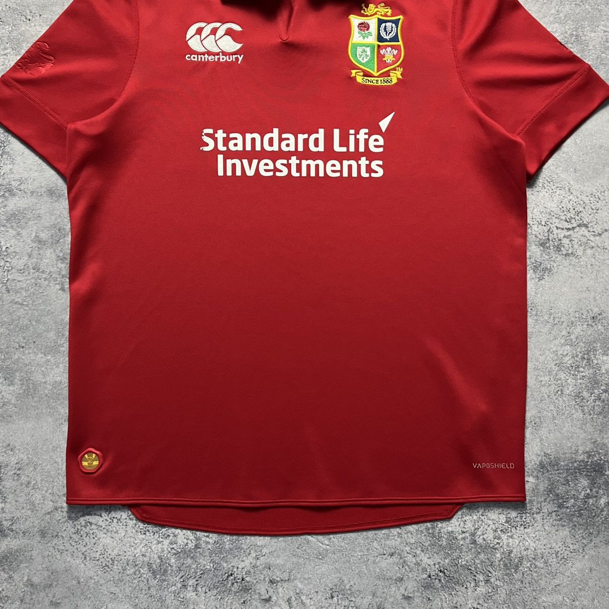 Canterbury of New Zealand Vintage Canterbury British & Irish Lions Home Rugby Jersey Size US XL / EU 56 / 4 - 3 Thumbnail