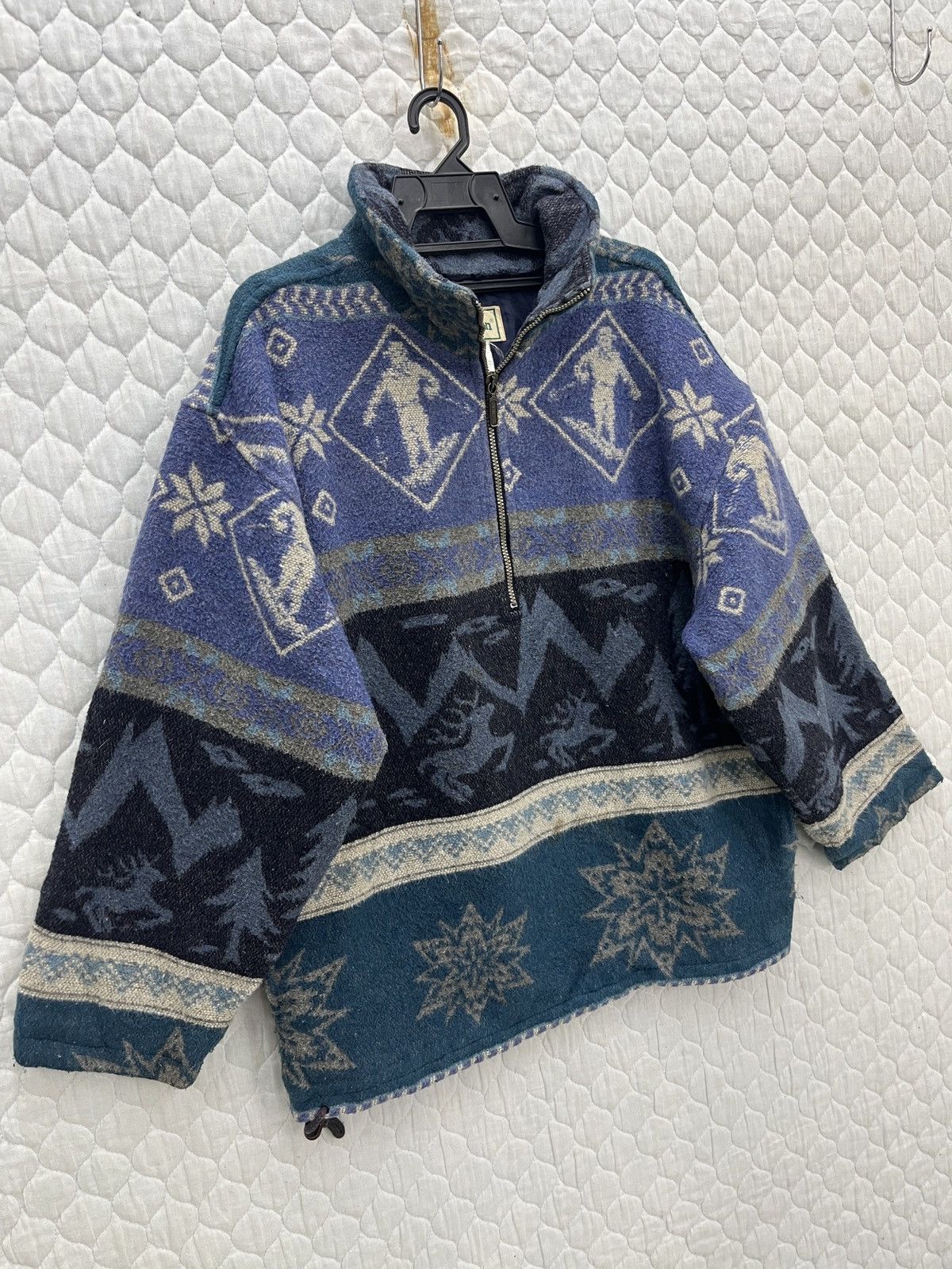 L.L. Bean 🔥🔥🔥STEALS VTG LL BEAN NATIVE PULLOVER HALF ZIPPER SWEATSHIRT Size US M / EU 48-50 / 2 - 3 Thumbnail