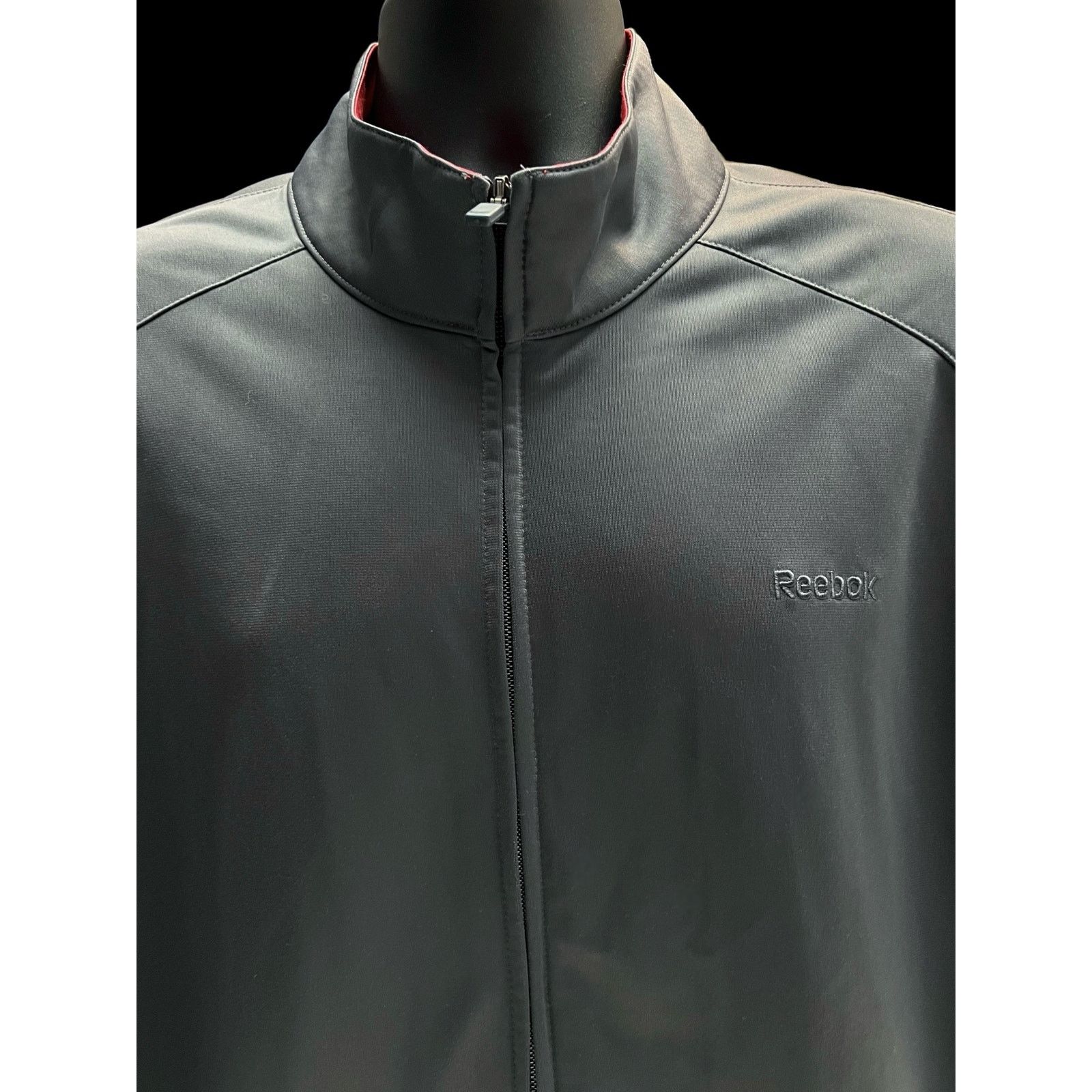 Reebok Reebok Men’s Full Zip Track Jacket Gray XXL Y2K Size US XXL / EU 58 / 5 - 3 Thumbnail