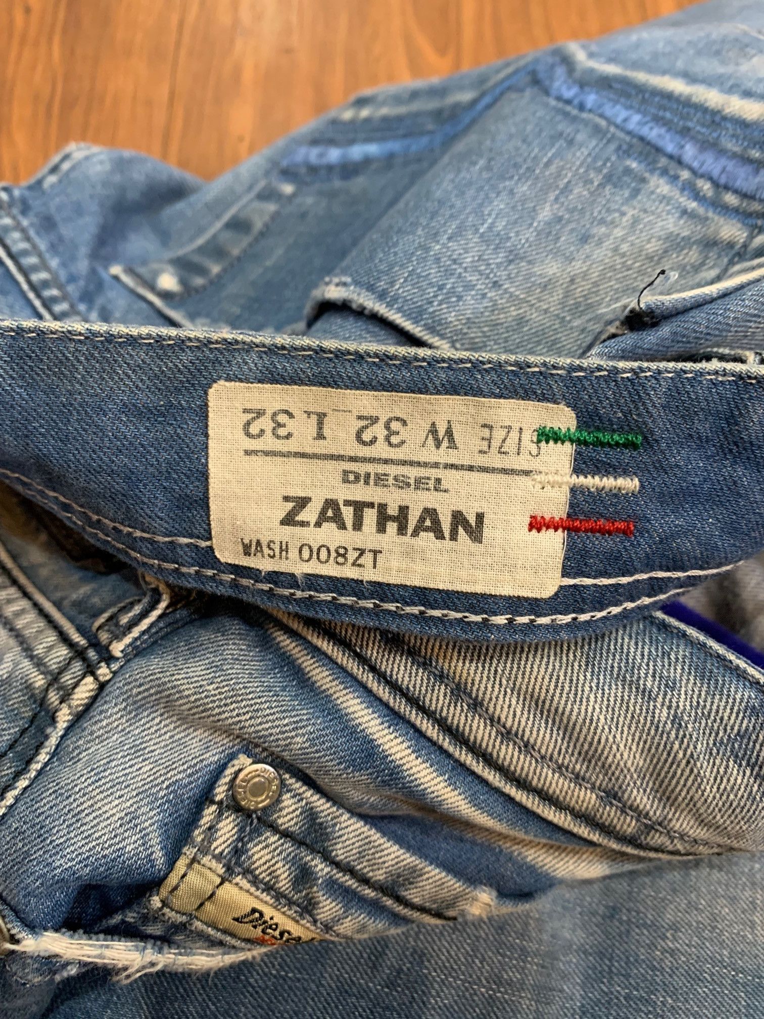 Diesel Diesel Zathan denim Size US 35 - 8 Thumbnail