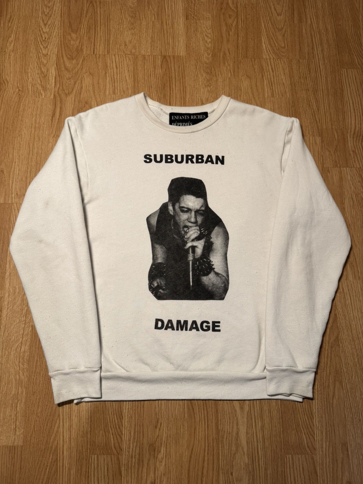 Enfants Riches Deprimes Enfants Riches Deprimes Suburban Damage Sweatshirt Size US M / EU 48-50 / 2 - 1 Thumbnail