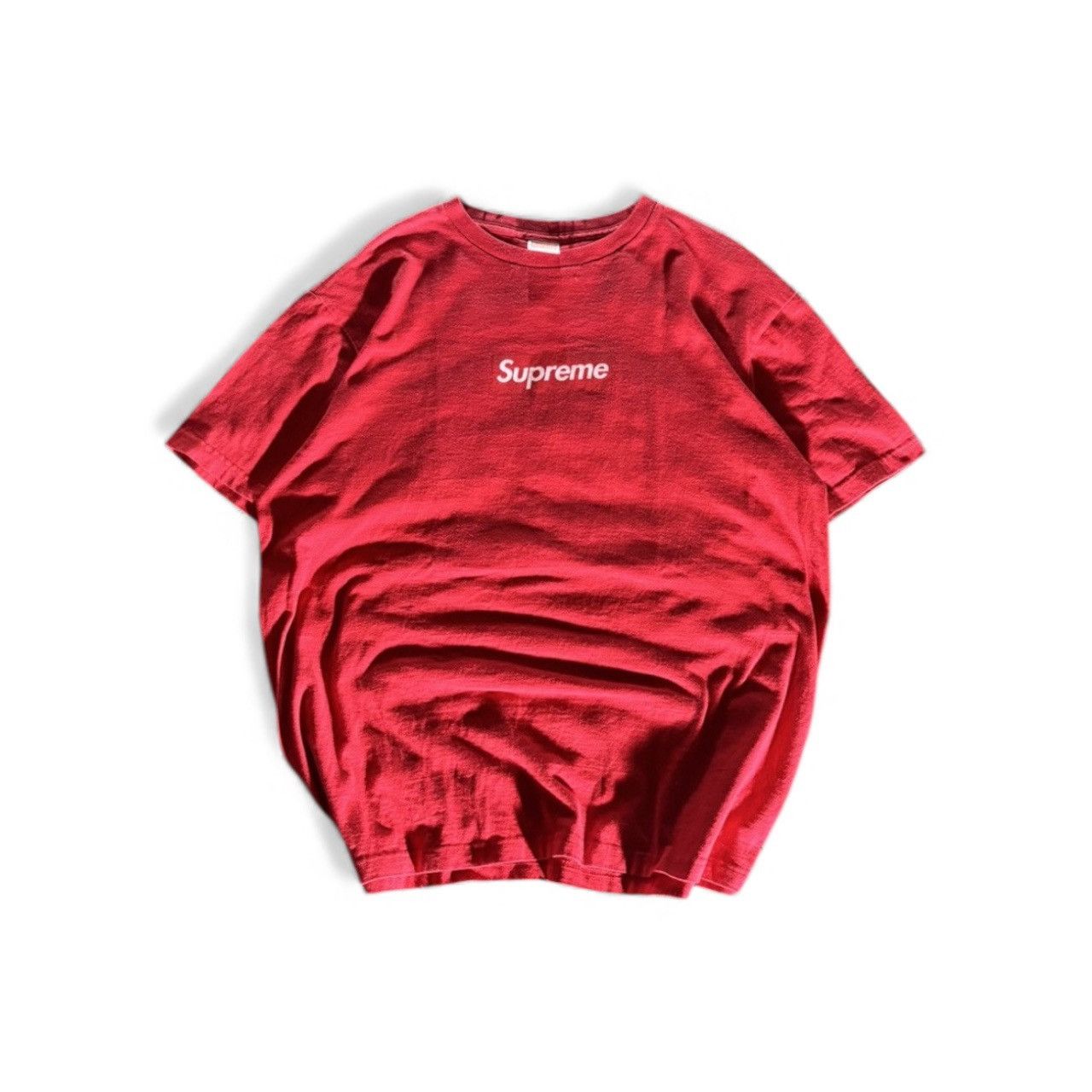 Supreme [2007] Supreme Red Tonal Box Logo Tee Size US XL / EU 56 / 4 - 1 Thumbnail