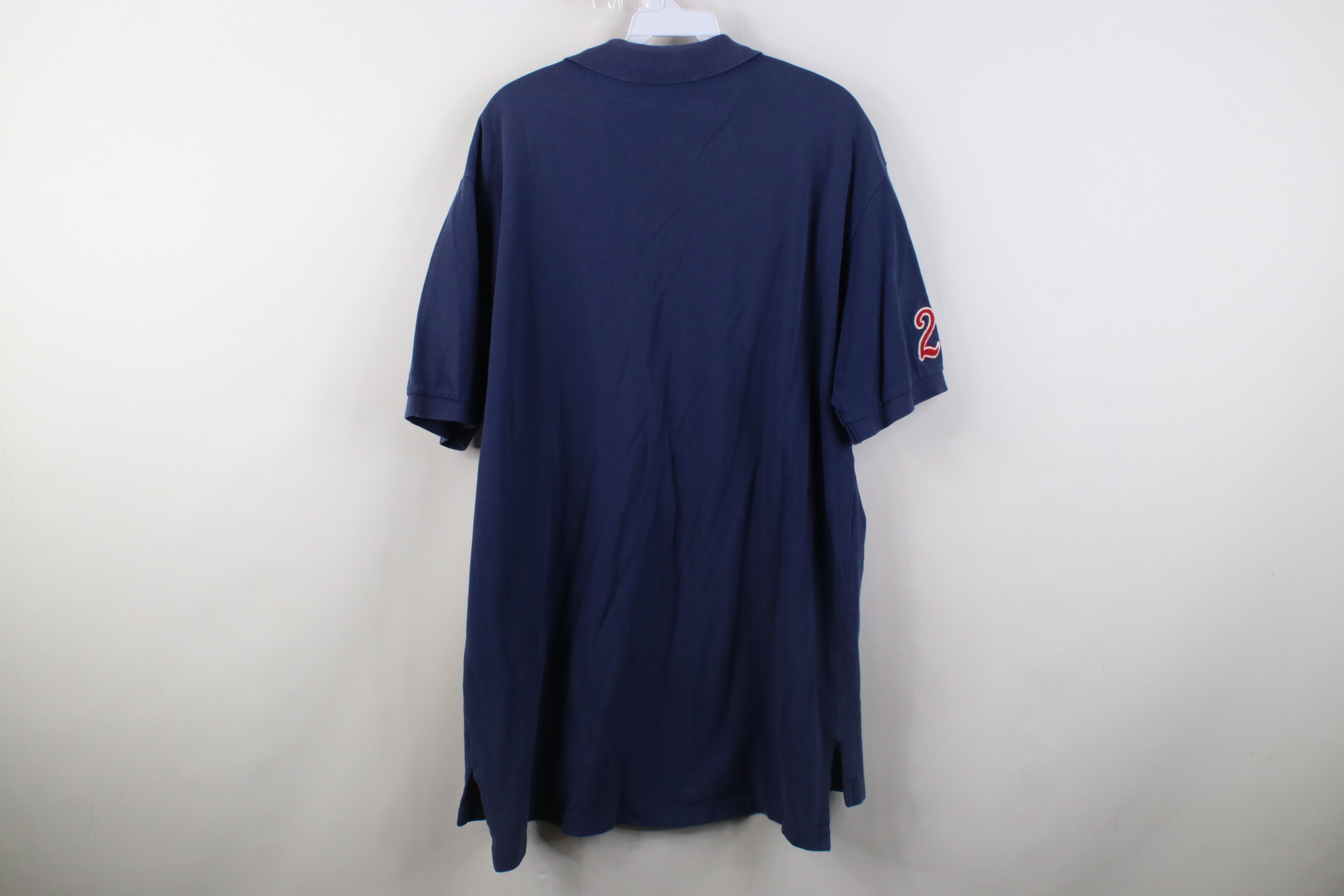 Polo Ralph Lauren Vintage 90s Y2K Ralph Lauren Track Shoe USA Crest Polo Size US XL / EU 56 / 4 - 14 Thumbnail