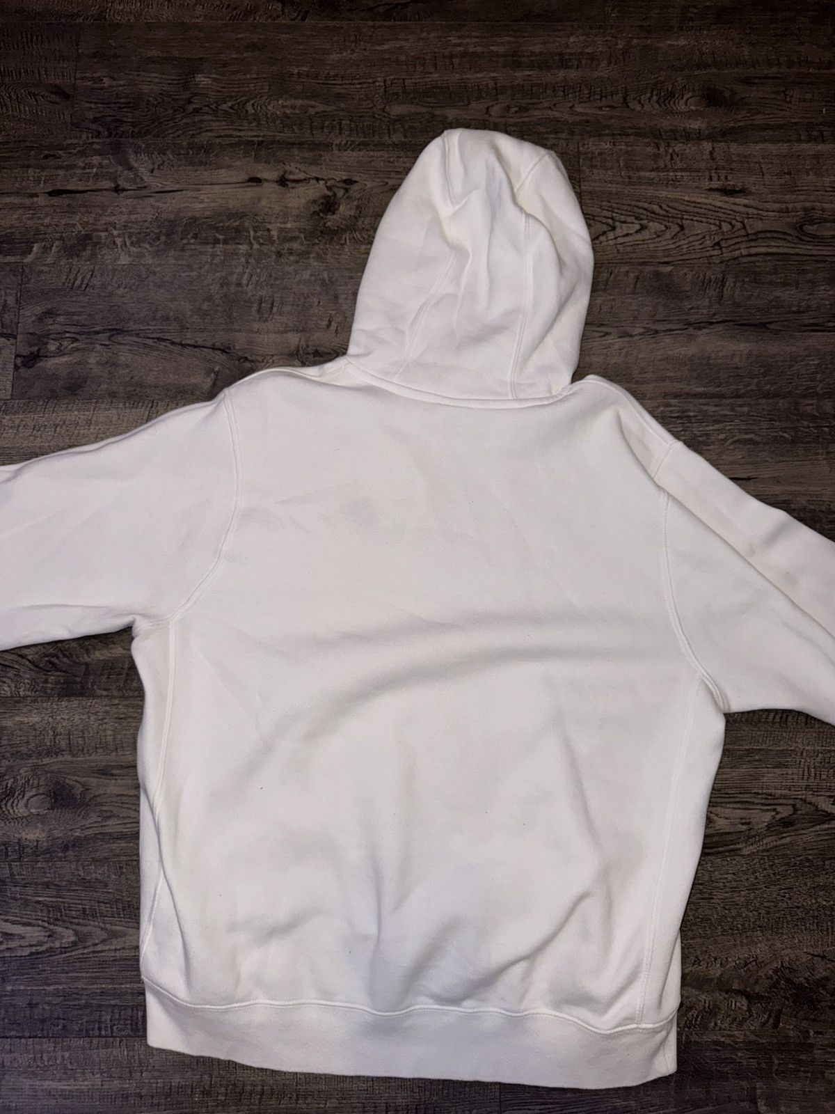 Nike Nike Fleece Hoodie White Size US L / EU 52-54 / 3 - 2 Thumbnail