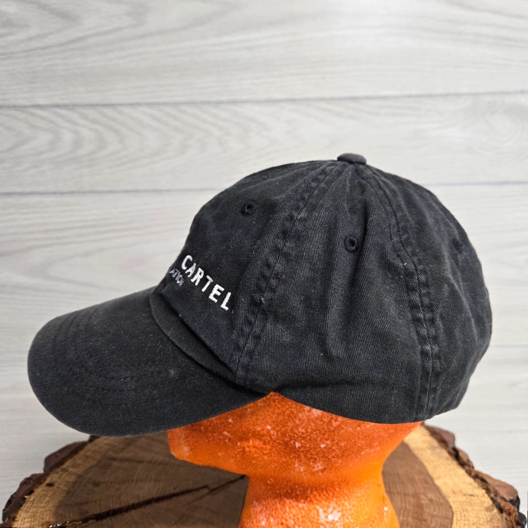 Velvet Unbranded Velvet Cartel Contect Creation Adjustable Hat Cap Men Adult Casual Black Cotton Polyester Baseball Cap Size ONE SIZE - 5 Thumbnail