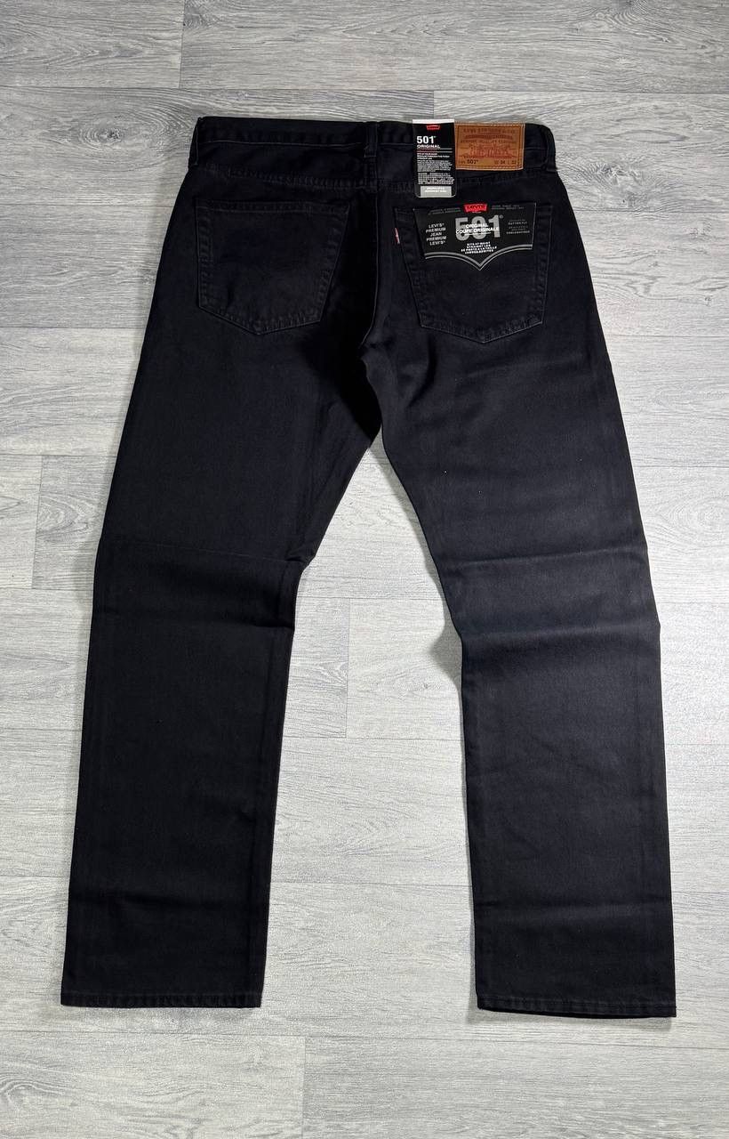 Levi's Levi’s 501 Jeans in Black W34 L32. Size US 34 / EU 50 - 4 Thumbnail