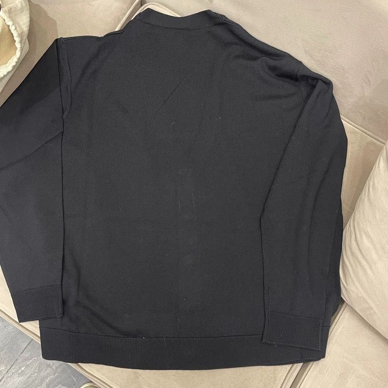Loewe LOEWE Knitted wool embroidered logo sweater Size L / US 10 / IT 46 - 2 Thumbnail