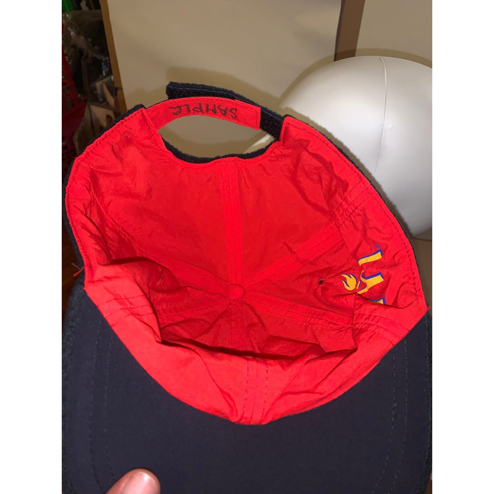 Other × USA Olympics × Vintage McDonalds Nagano 1998 Winter Olympics Fleece Strap Hat Rare Size ONE SIZE - 5 Thumbnail