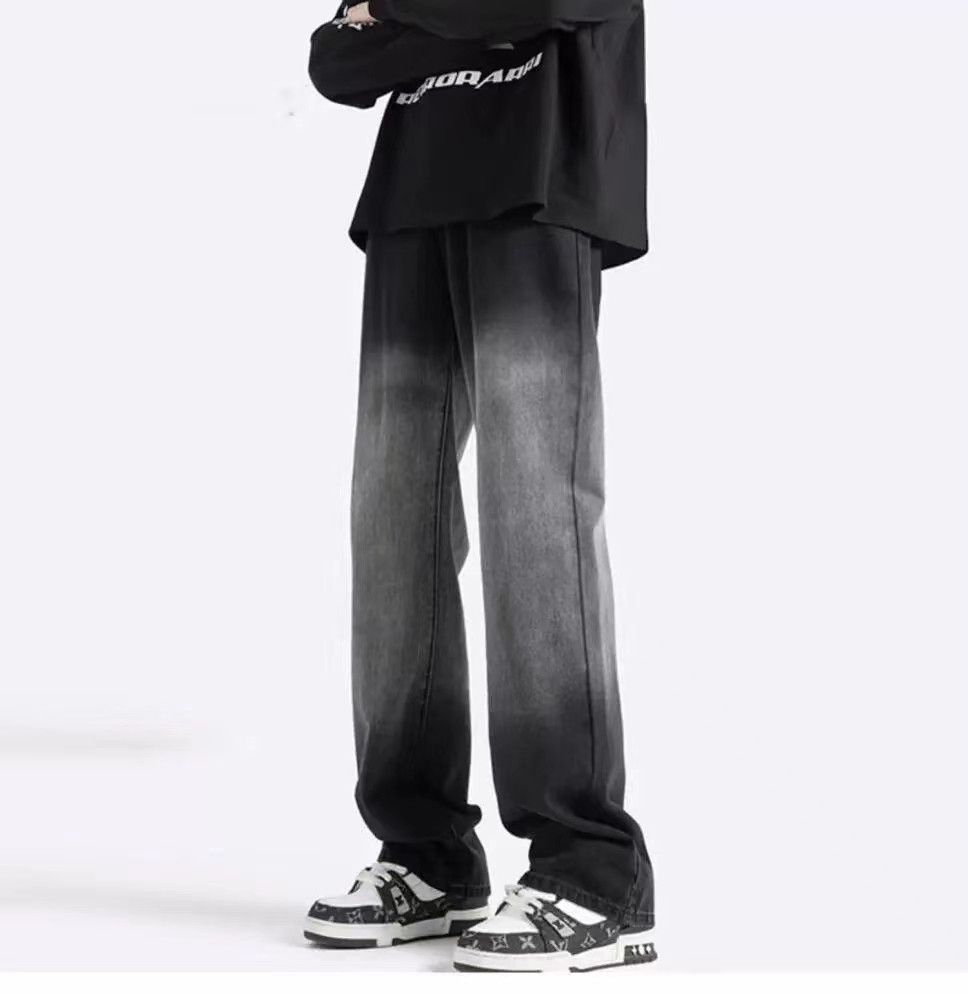 Japanese Brand × Vintage Black High Street Vintage Loose Fit Jeans Size US 32 / EU 48 - 3 Thumbnail