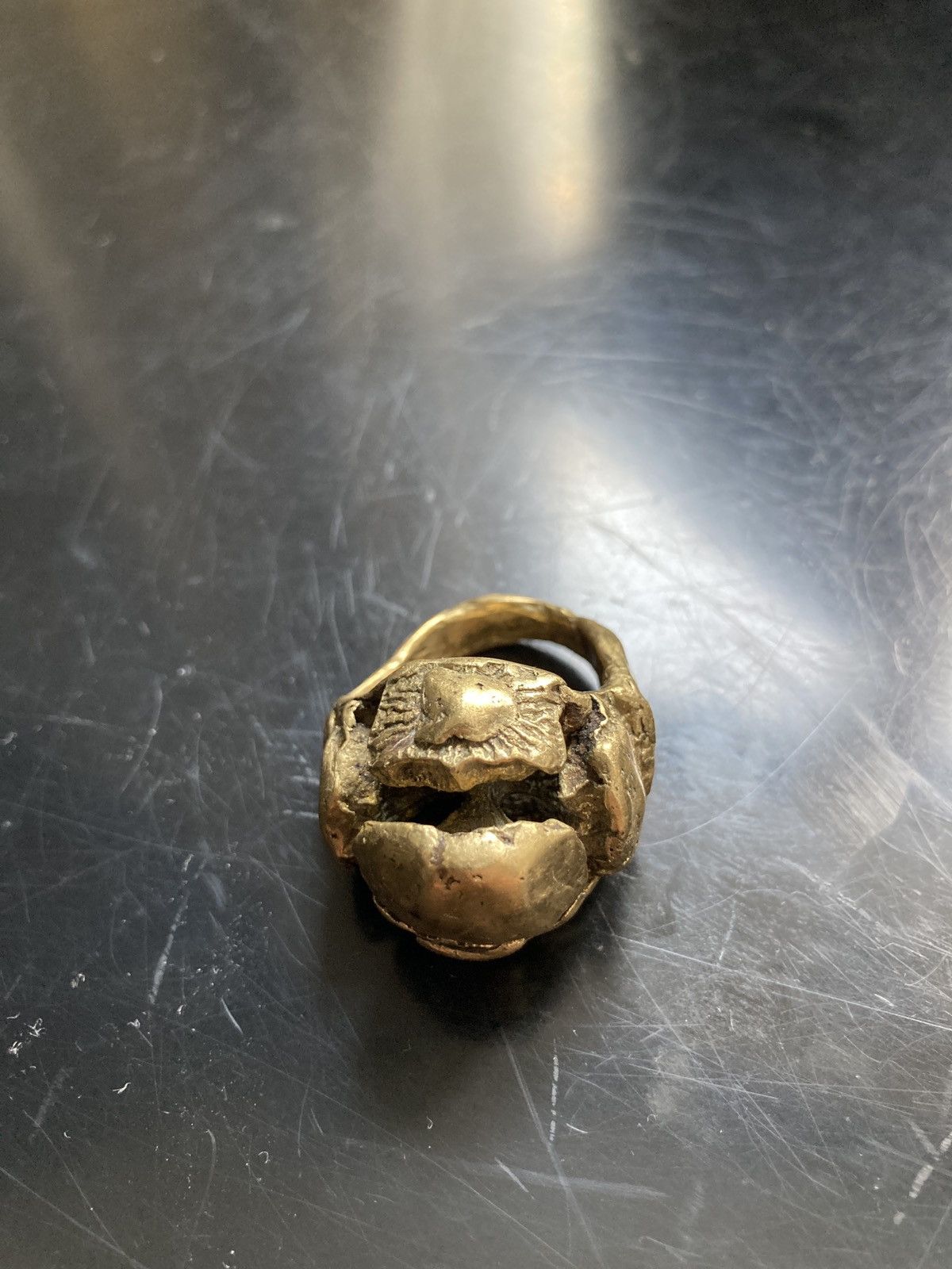 Rick Owens Rick Owens x Christiane Billet pre Hunrod Ltd. Bronze Ring Size ONE SIZE - 8 Thumbnail