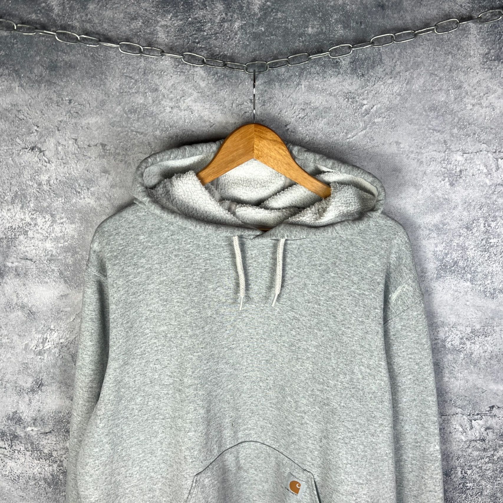 Carhartt Carhartt Hoodie Men Gray Cotton Small Logo Pullover Size L | Workwear Size US L / EU 52-54 / 3 - 2 Thumbnail