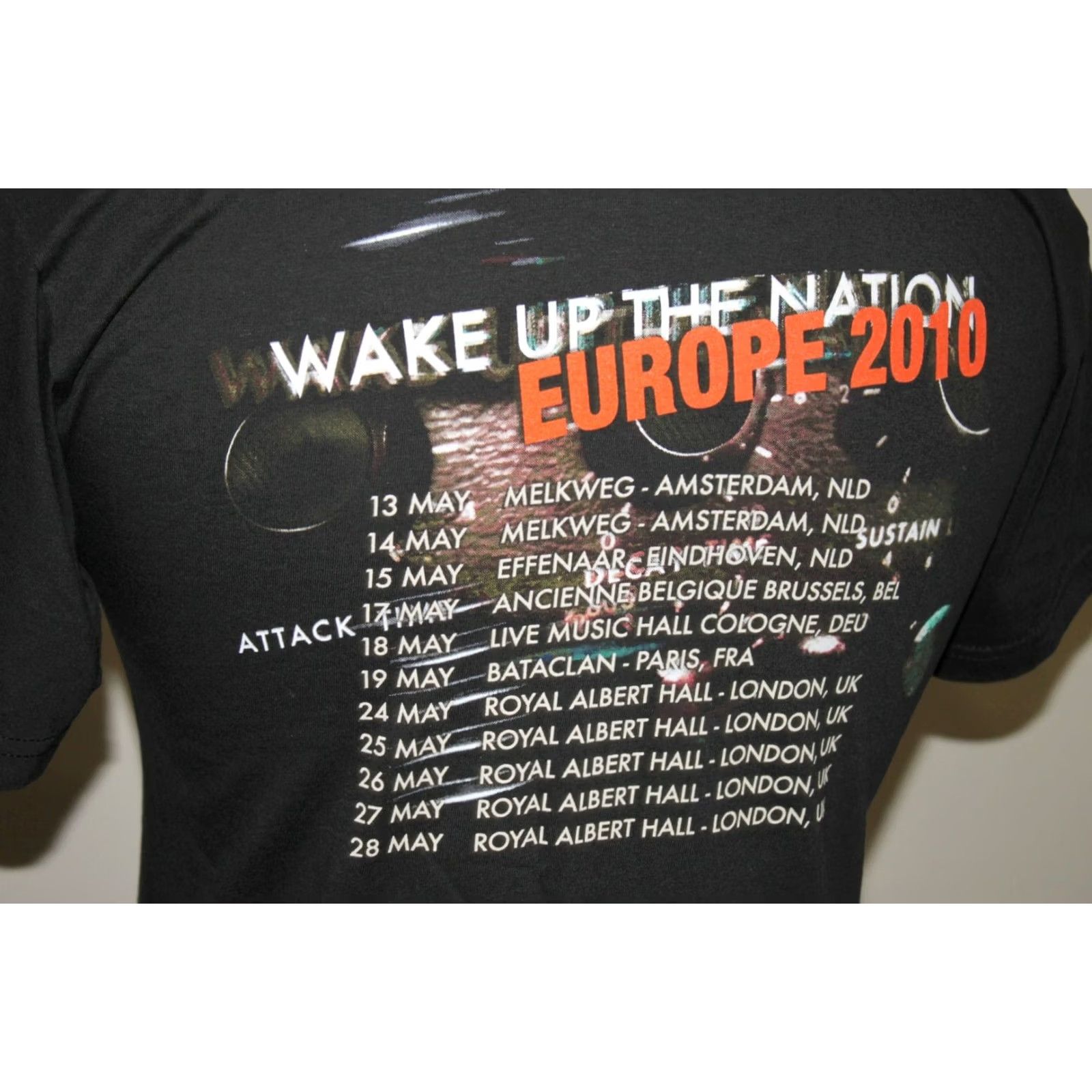 Vintage Paul Weller Europe Tour 2010 rock shirt Size S Black Mens T-Shirt Wake up the nation Size US S / EU 44-46 / 1 - 4 Thumbnail