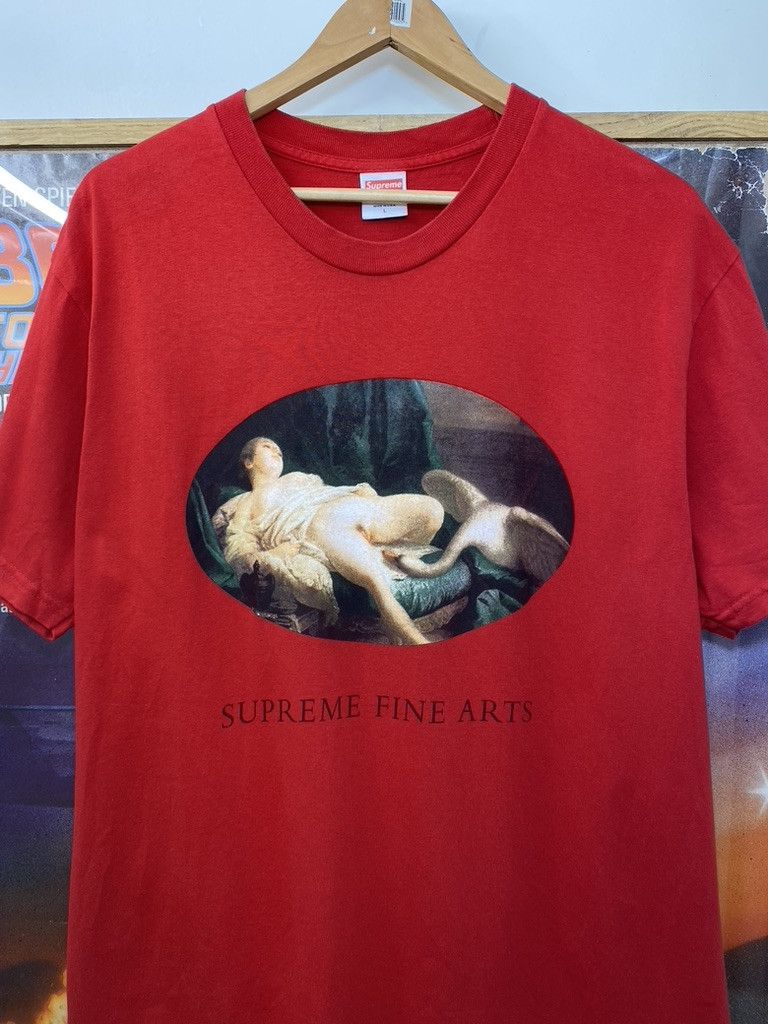 Supreme 2019 Supreme Leda And The Swan Fine Arts Tee Size US L / EU 52-54 / 3 - 5 Thumbnail