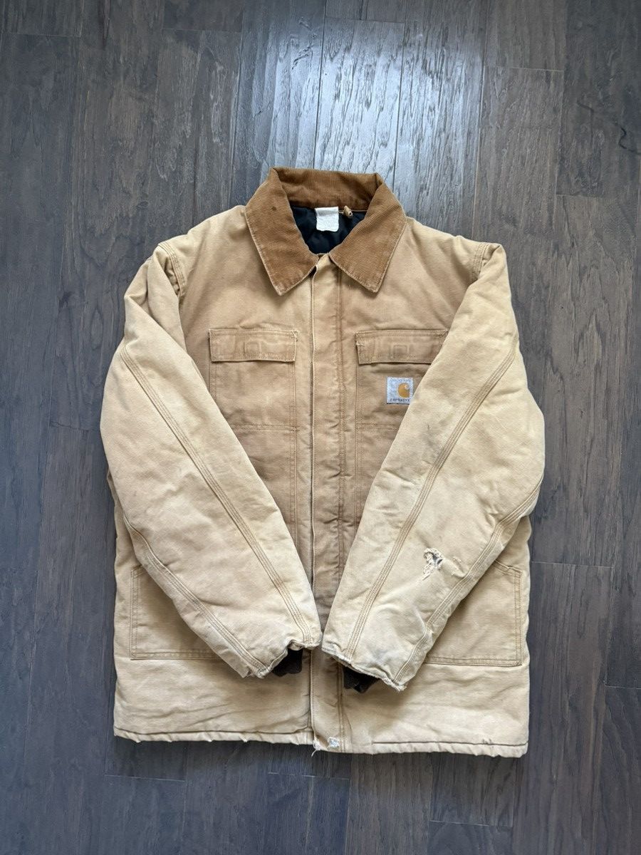 Carhartt 1989 100 Anniversary Quilt Lined Carhartt Barn Chore Jacket Size US L / EU 52-54 / 3 - 1 Thumbnail