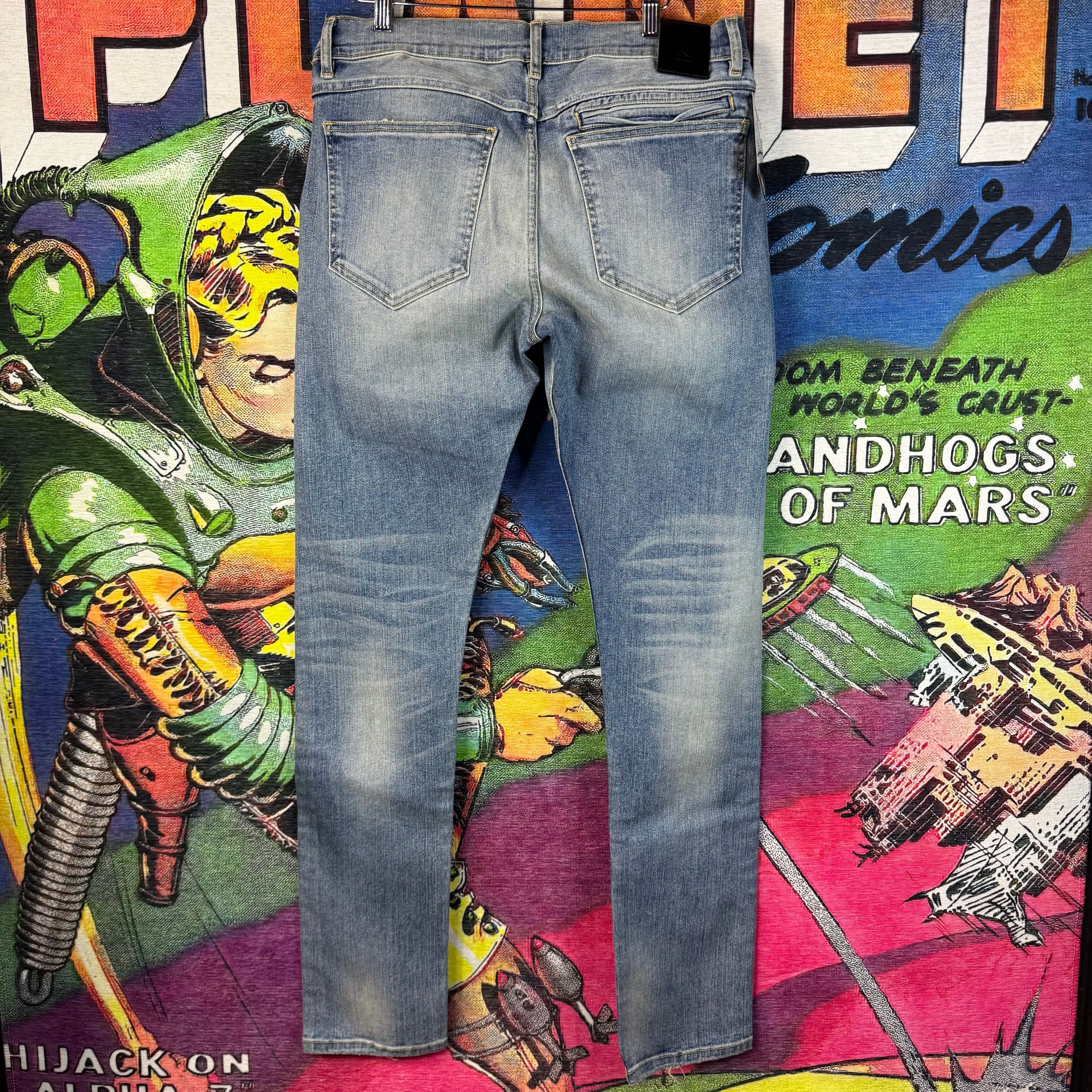 A Ma Maniere A Ma Maniére Distressed Skinny Jeans Size 32 Size US 32 / EU 48 - 2 Thumbnail