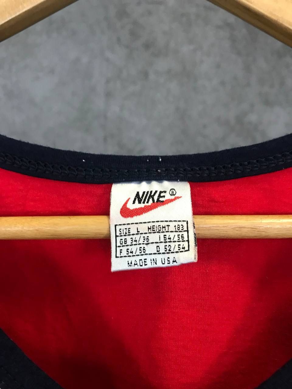 Nike Nike vintage made in USA tank top Size US L / EU 52-54 / 3 - 3 Thumbnail