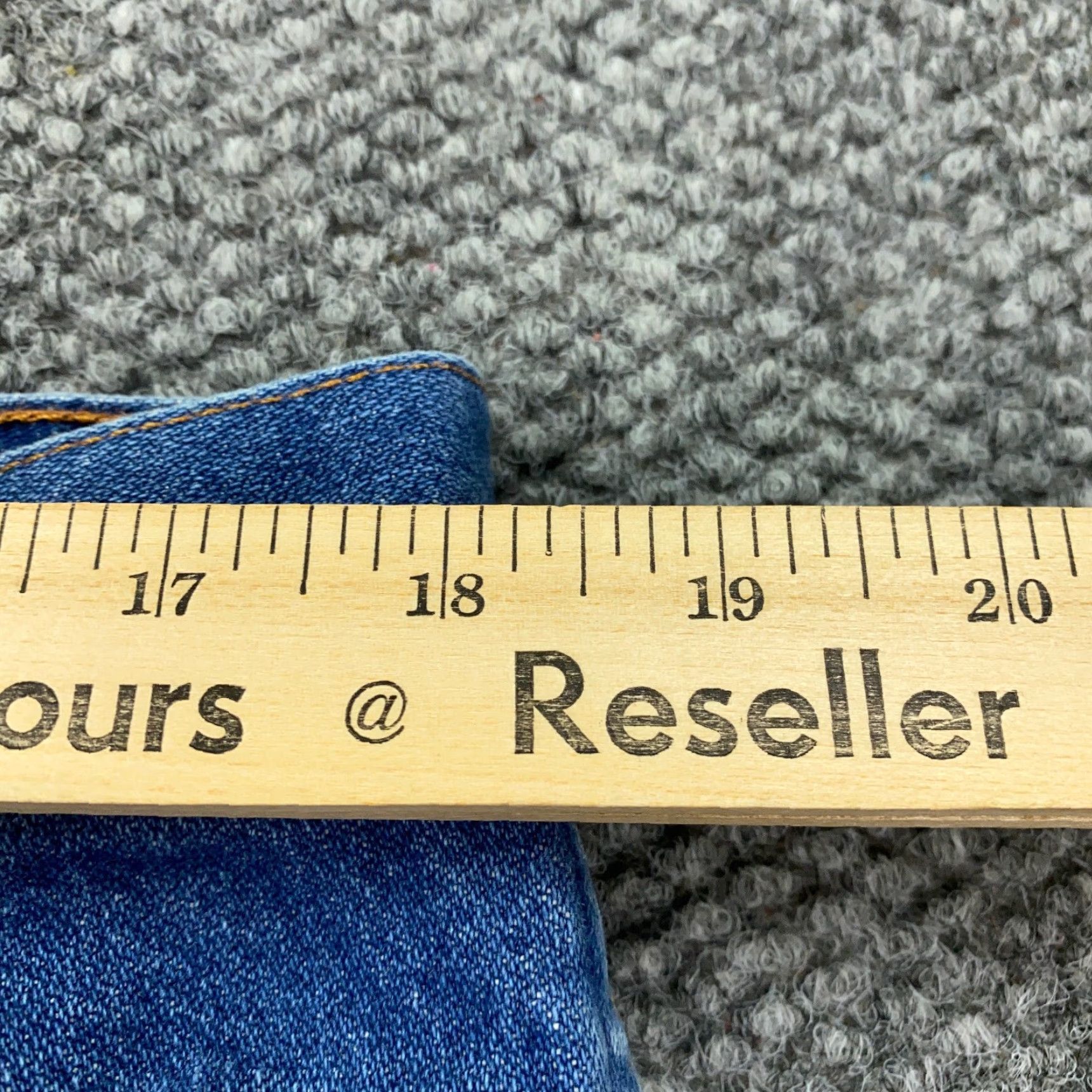 Wrangler VINTAGE Wrangler Cowboy Cut Jeans Mens 36x35 Straight Denim Blue 13MWZPW 5-Pocket USA Mens Jeans Size US 36 / EU 52 - 6 Thumbnail