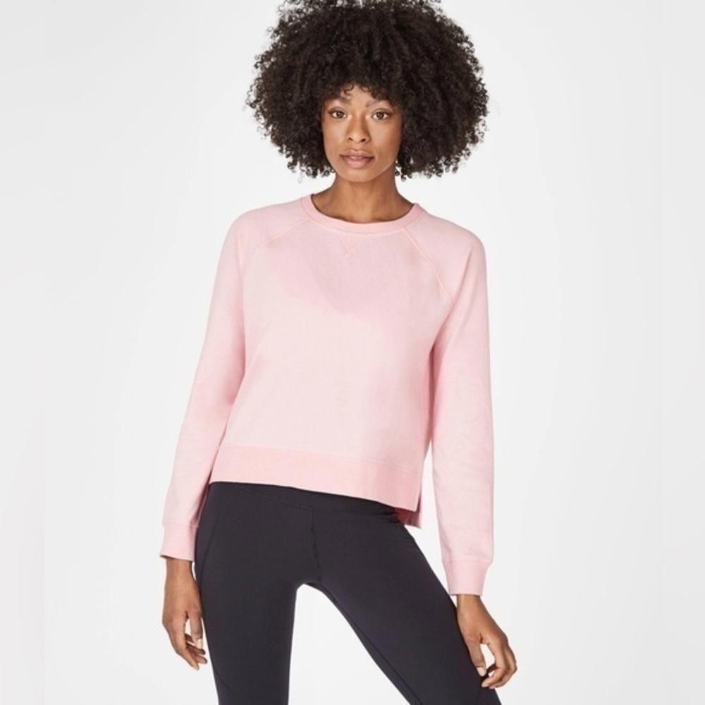 Designer Sweaty Betty Tops Sweaty Betty Chelsea Crop Sweatshirt Size XS / US 0-2 / IT 36-38 - 1 Thumbnail