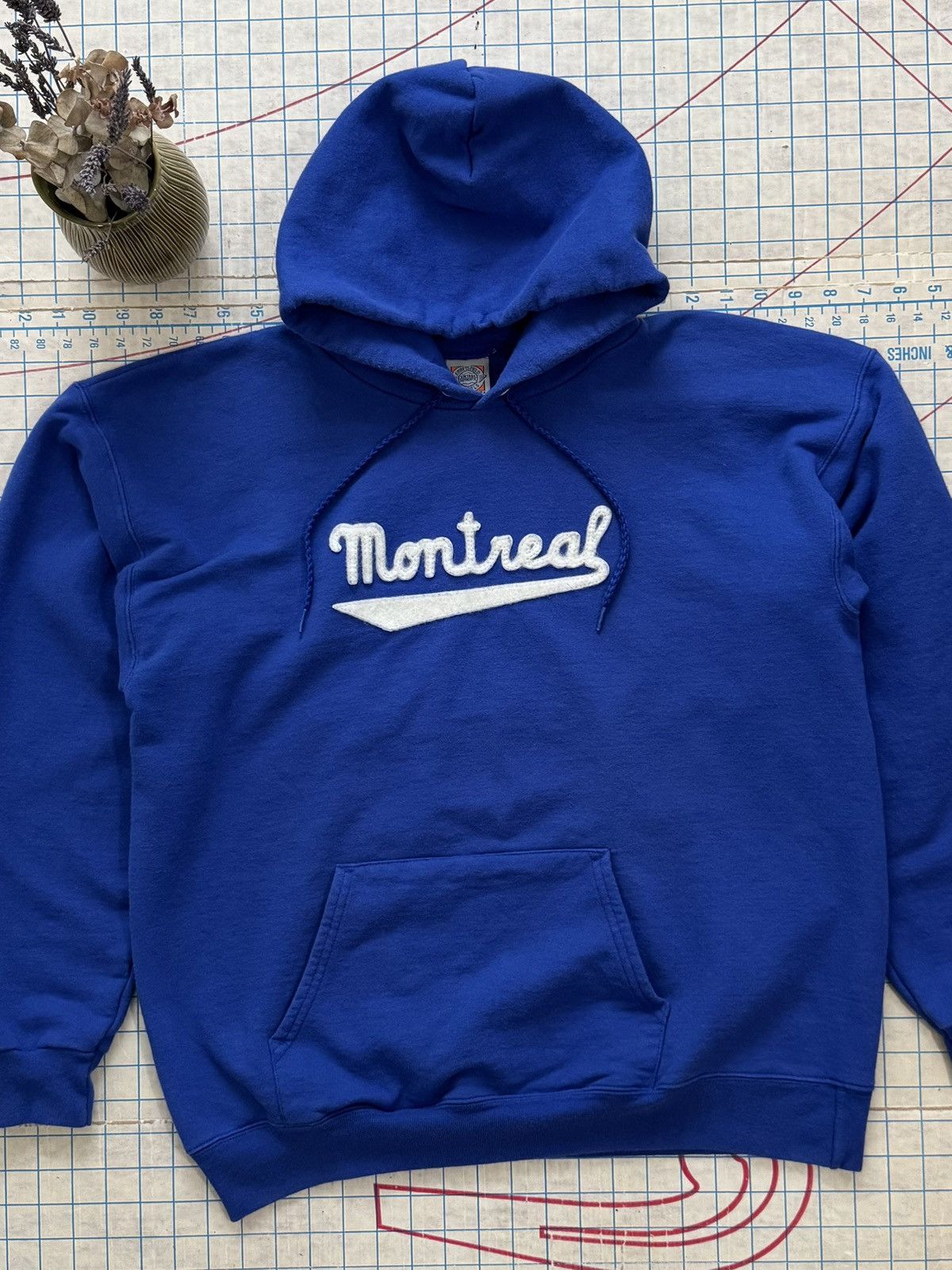 Ebbets Field Flannels Ebbets Field Flannels Montreal Expos Pull Over Hoodie Blue Size US M / EU 48-50 / 2 - 2 Thumbnail