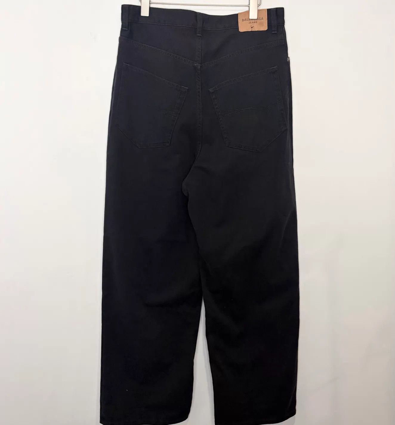 Balenciaga Balenciaga SS25 Solid Zipper Loose Pants Black S Size US 30 / EU 46 - 2 Thumbnail