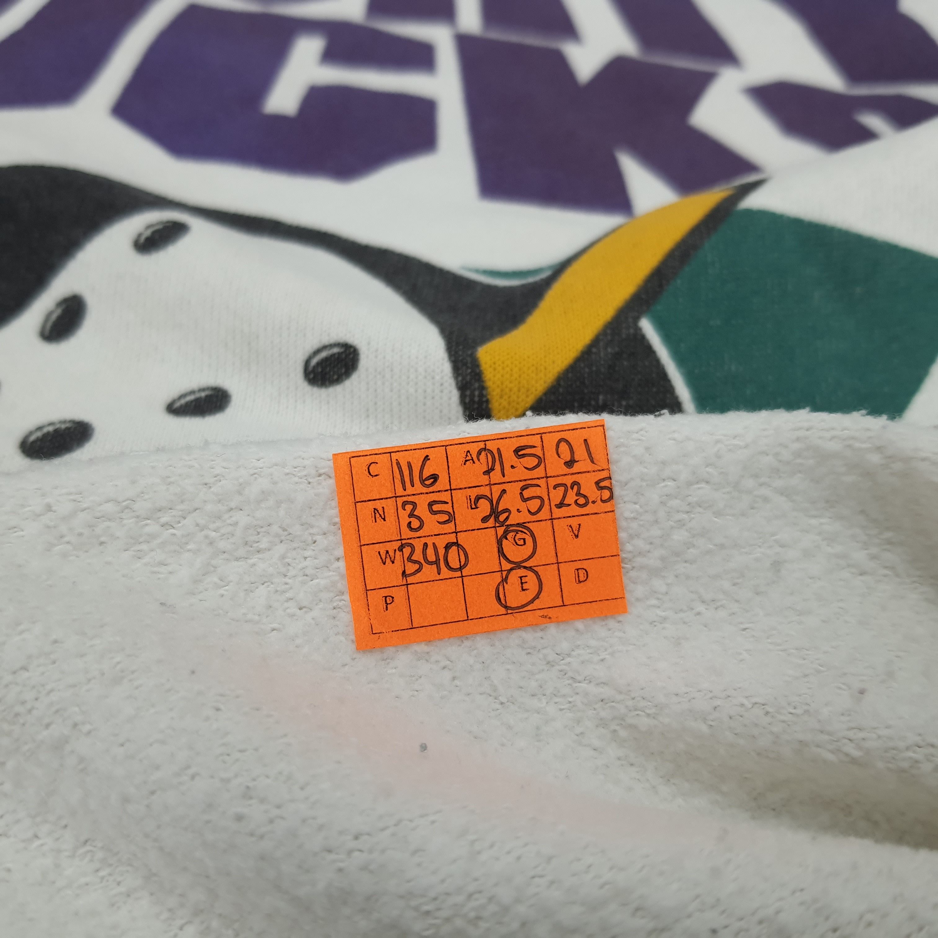 Logo 7 × NHL × Vintage Vintage The Mighty Ducks Disney Sweatshirt Size US M / EU 48-50 / 2 - 8 Thumbnail