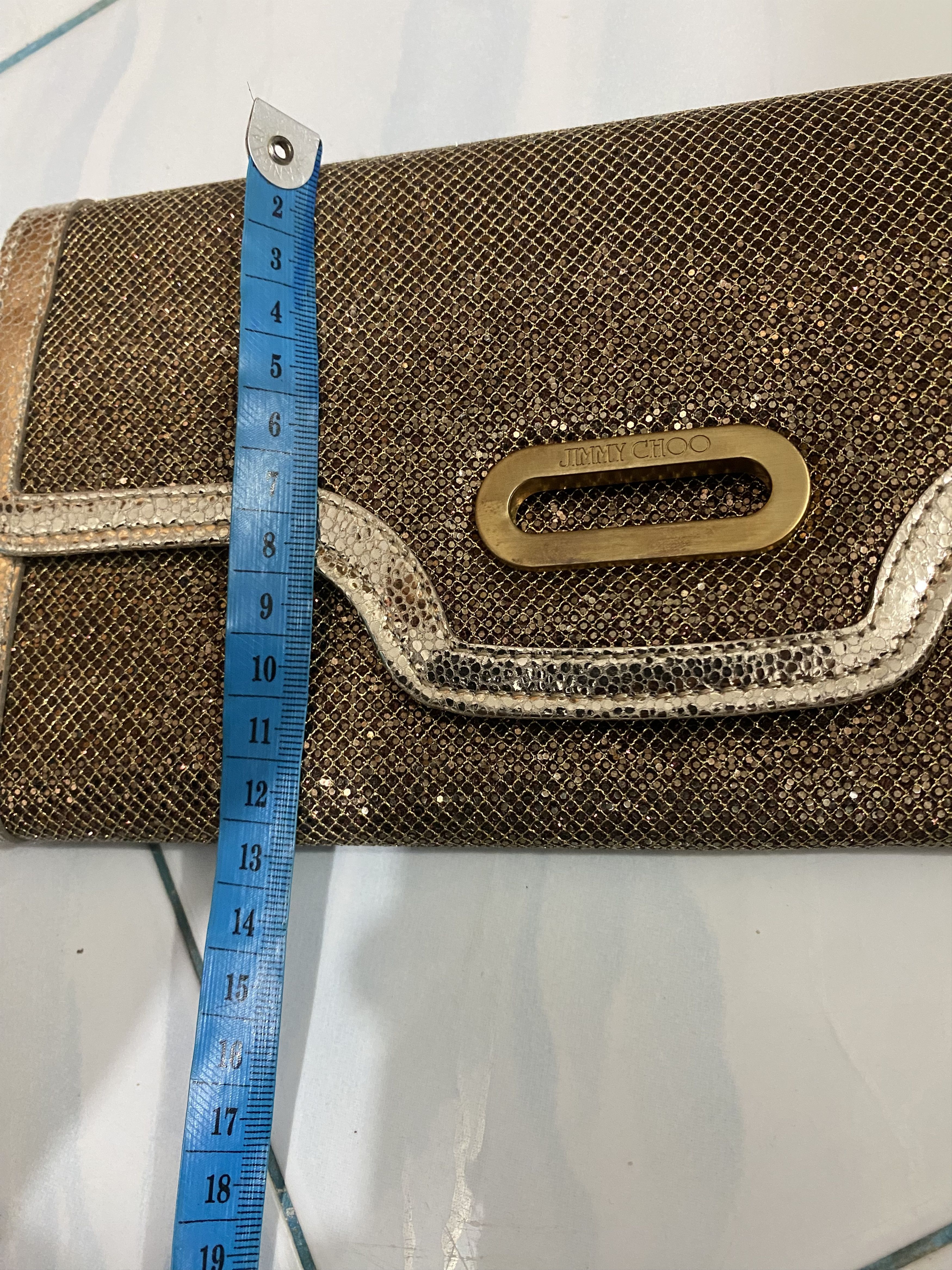 Jimmy Choo Jimmy Choo envelope clutch Size ONE SIZE - 15 Thumbnail