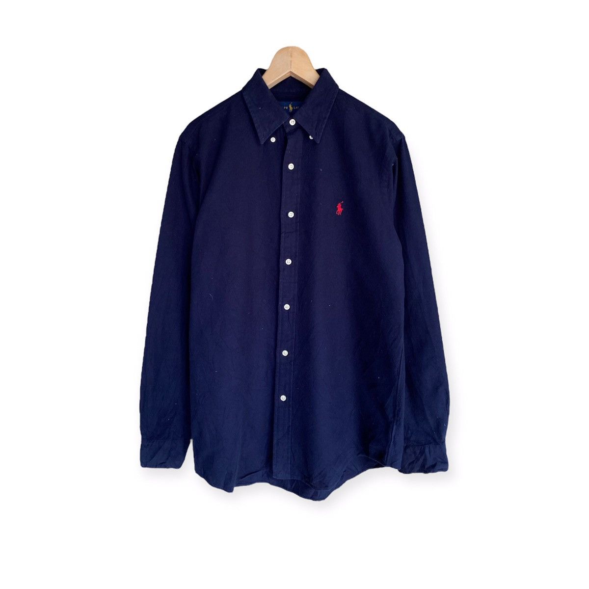 Polo Ralph Lauren Ralph Lauren Small Logo Plain Shirt Button Up Size US M / EU 48-50 / 2 - 1 Thumbnail