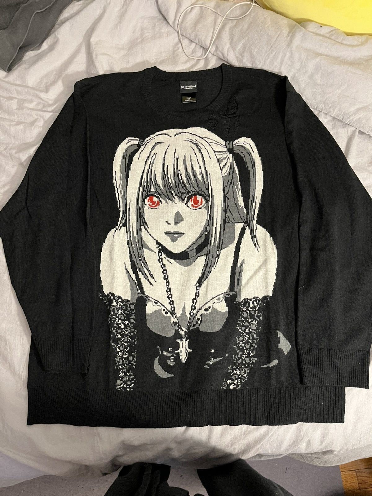 Hot Topic Hot topic misa amane death note knit sweater black Size US XXL / EU 58 / 5 - 1 Thumbnail