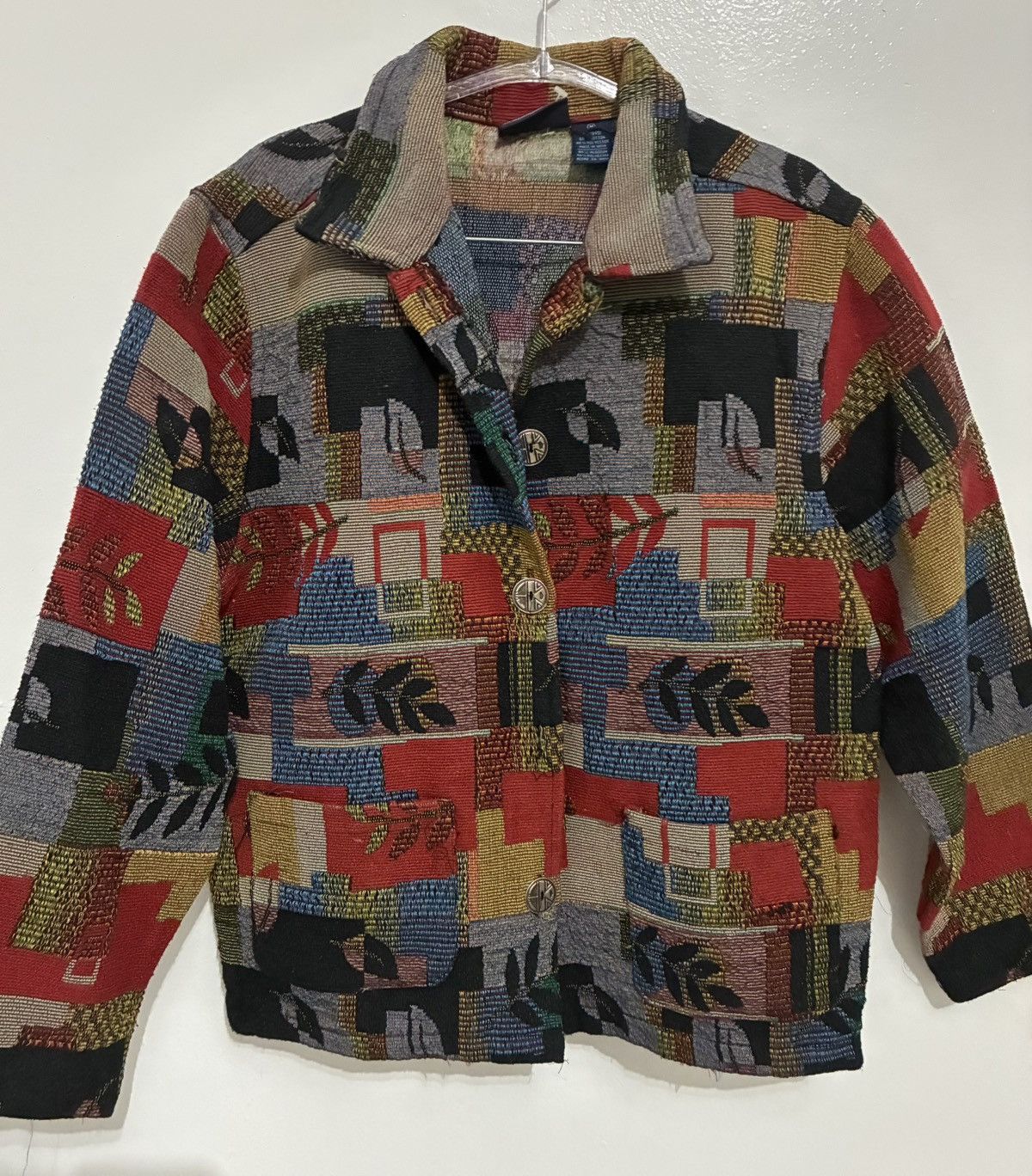 Vintage Jane Ashley Tapestry Jacket – 90s