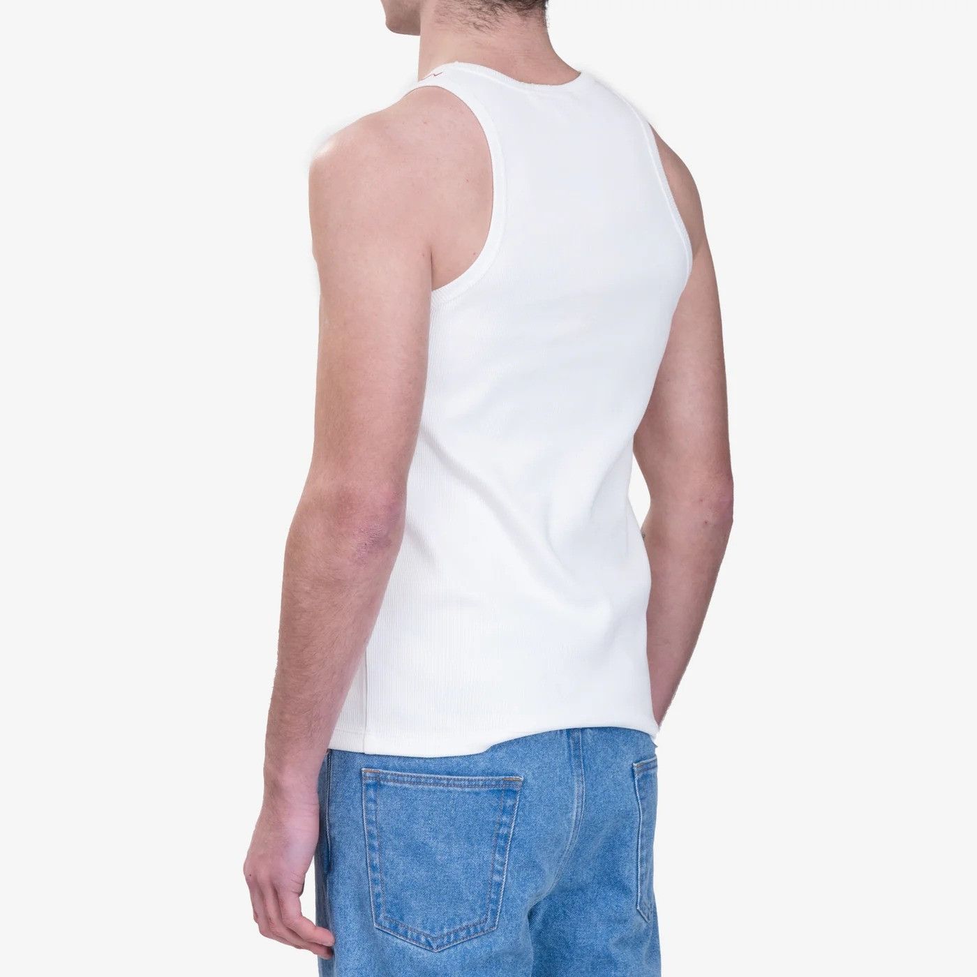Marni Marni Tank Top in Lily White 48 New Mens Sleeveless Ribbed B Size US M / EU 48-50 / 2 - 15 Thumbnail