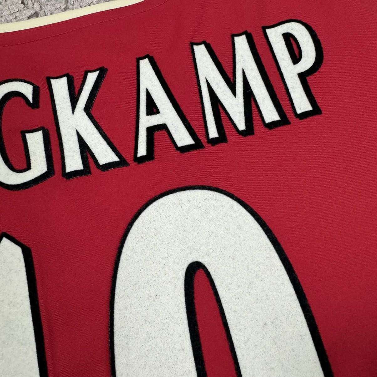 Nike × Vintage BERGKAMP 10 Vintage Arsenal Home Jersey Size US M / EU 48-50 / 2 - 15 Thumbnail