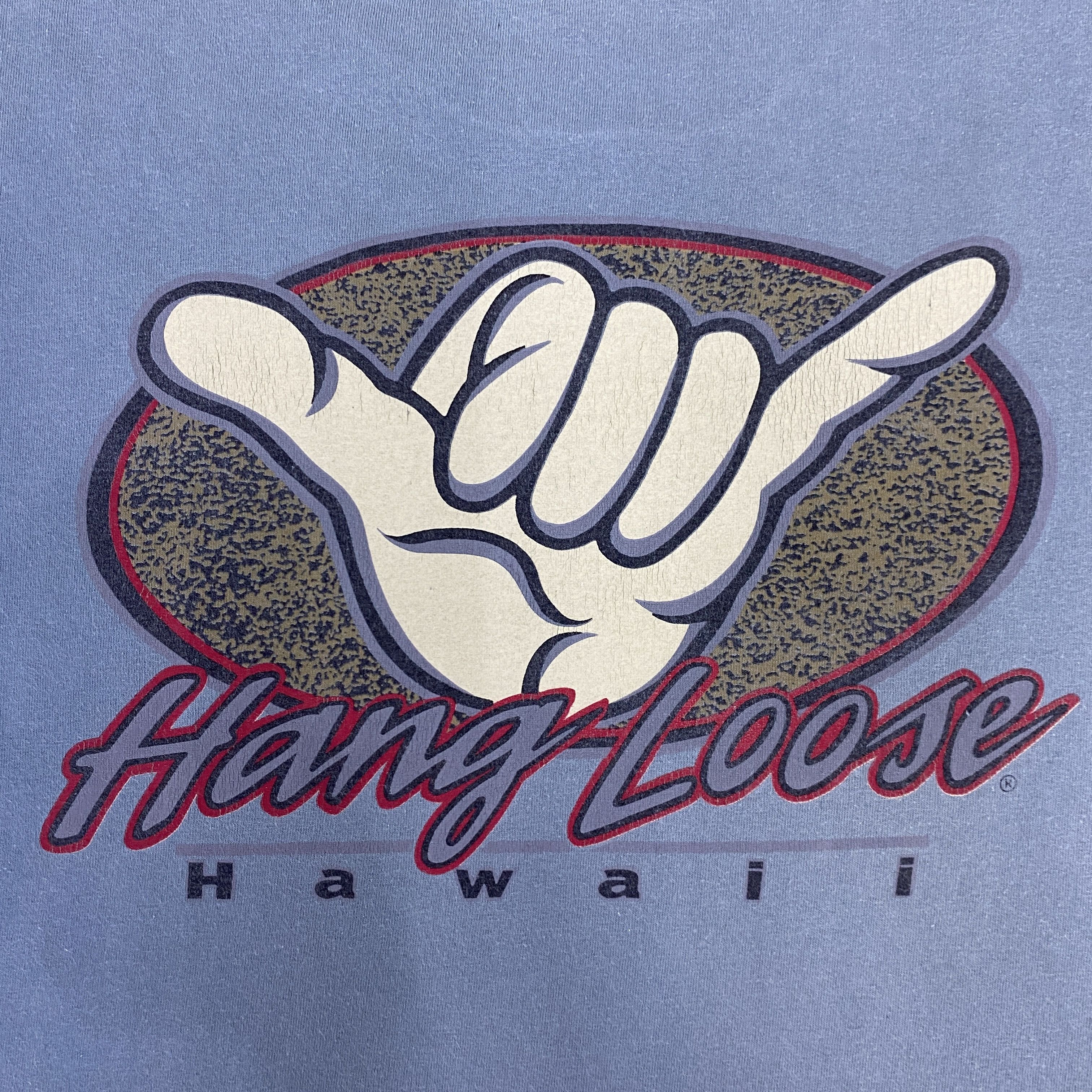 Vintage Vintage Hang Loose Sun Faded Large Shirt - K043 Size US L / EU 52-54 / 3 - 6 Thumbnail