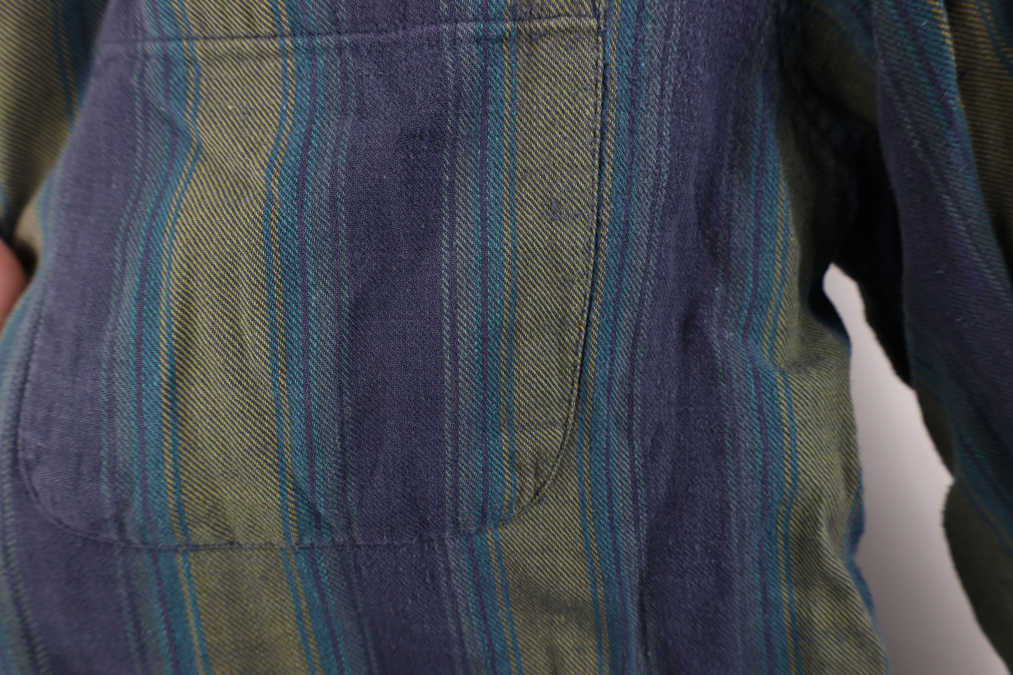 Vintage Vintage 90s Streetwear Single Needle Flannel Button Shirt Size US XL / EU 56 / 4 - 7 Thumbnail