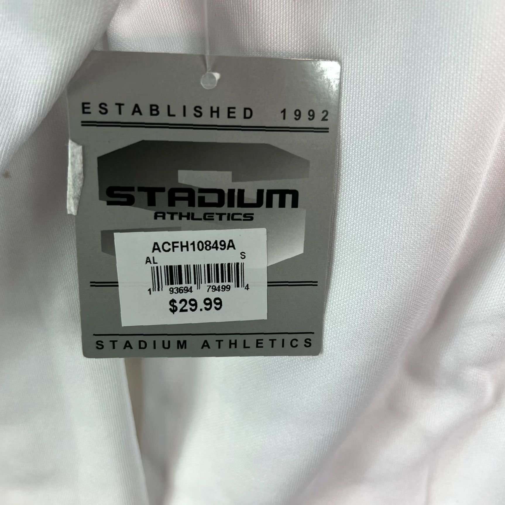 Vintage VINTAGE Alabama Crimson Tide Hoodie White Logo Size S Stadium Distressed Size US S / EU 44-46 / 1 - 4 Thumbnail