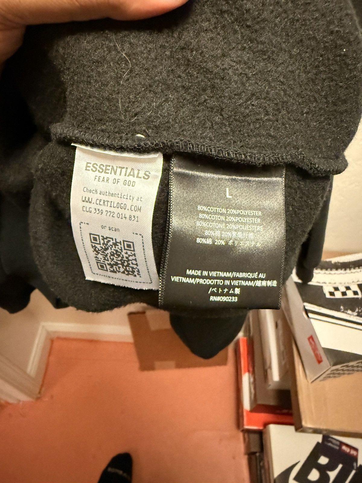 Fear of God Fear of God State Hoodie Size US L / EU 52-54 / 3 - 3 Thumbnail