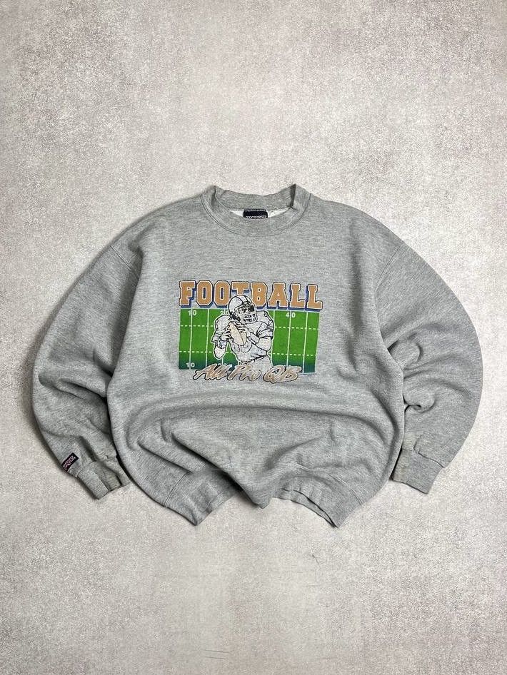 Vintage Vintage Football Boxy Archival Sweatshirt L Size US L / EU 52-54 / 3 - 1 Thumbnail