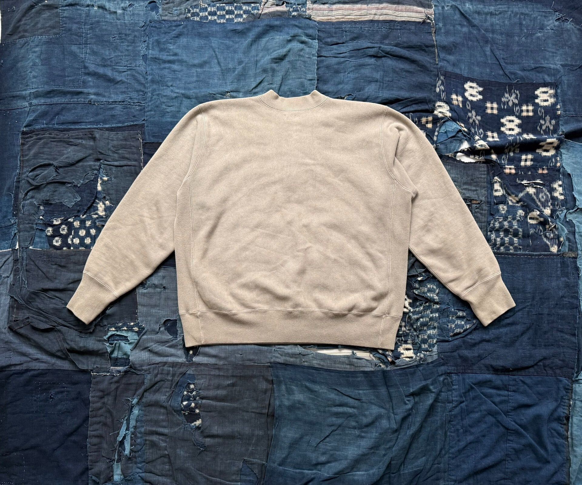 A.PRESSE A.PRESSE 25aw Vintage Half Zip Rib Sweater Size US L / EU 52-54 / 3 - 2 Thumbnail
