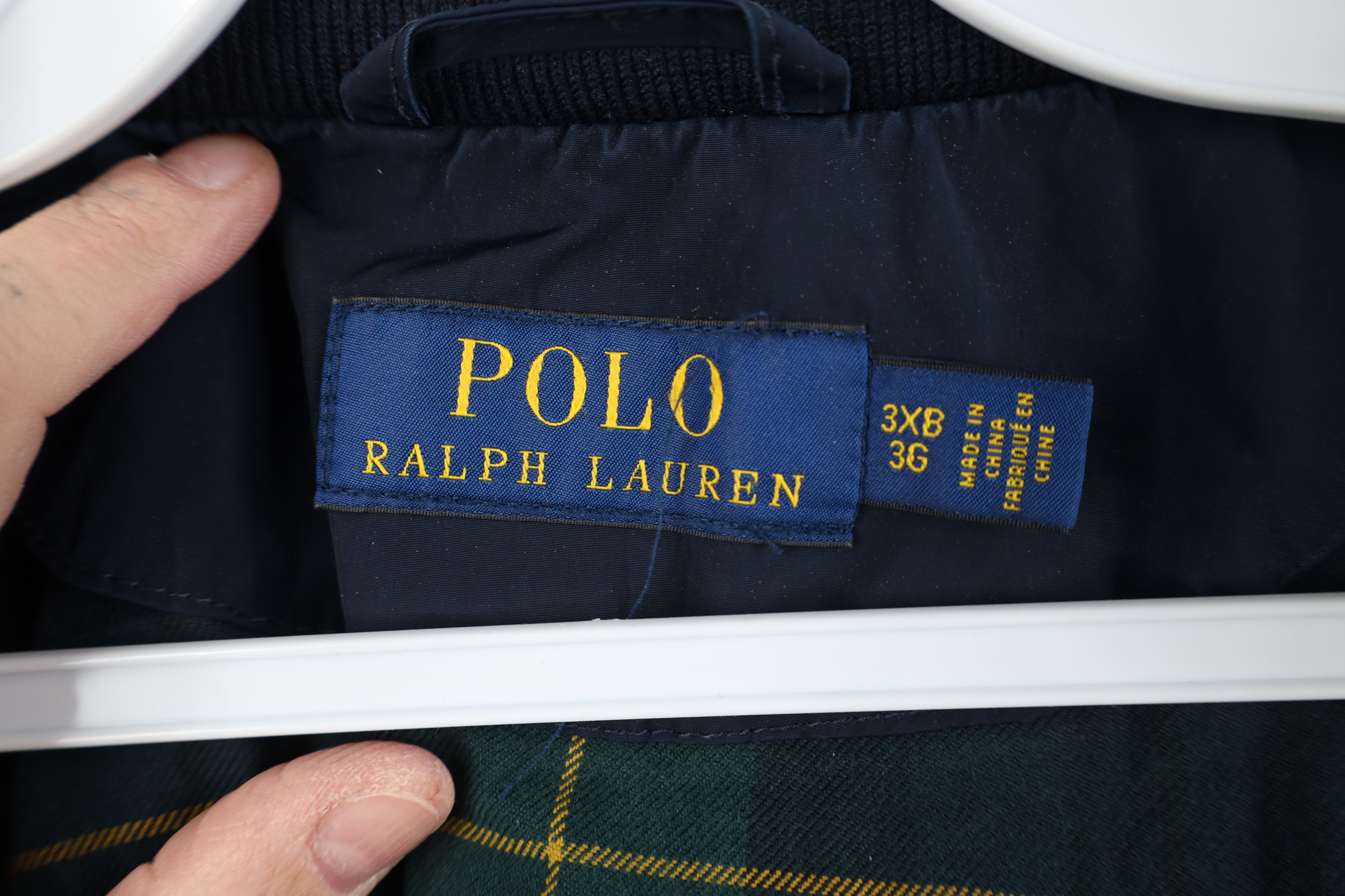 Ralph Lauren Vintage Ralph Lauren Flannel Lined Windbreaker Bomber Jacket Size US XXL / EU 58 / 5 - 10 Thumbnail