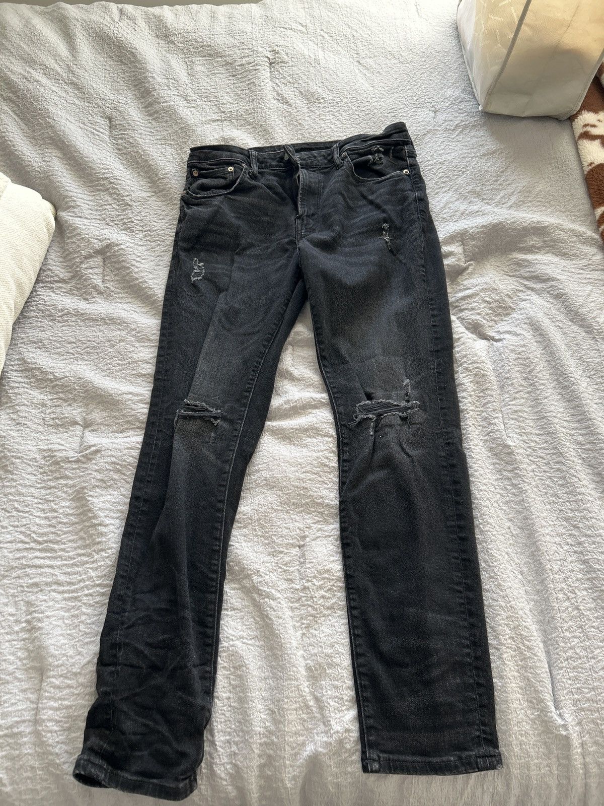 Other Black Jeans Size US 33 - 4 Thumbnail