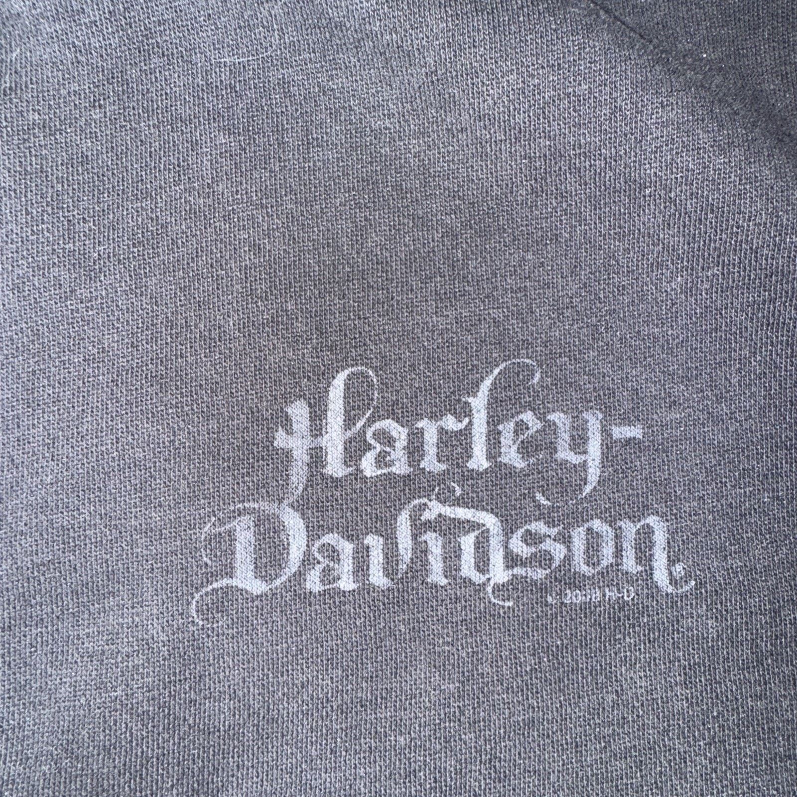 Harley Davidson × Vintage Harley Davidson Full Zip Mock Neck Sweater Black Med 20x22 Size US M / EU 48-50 / 2 - 2 Thumbnail