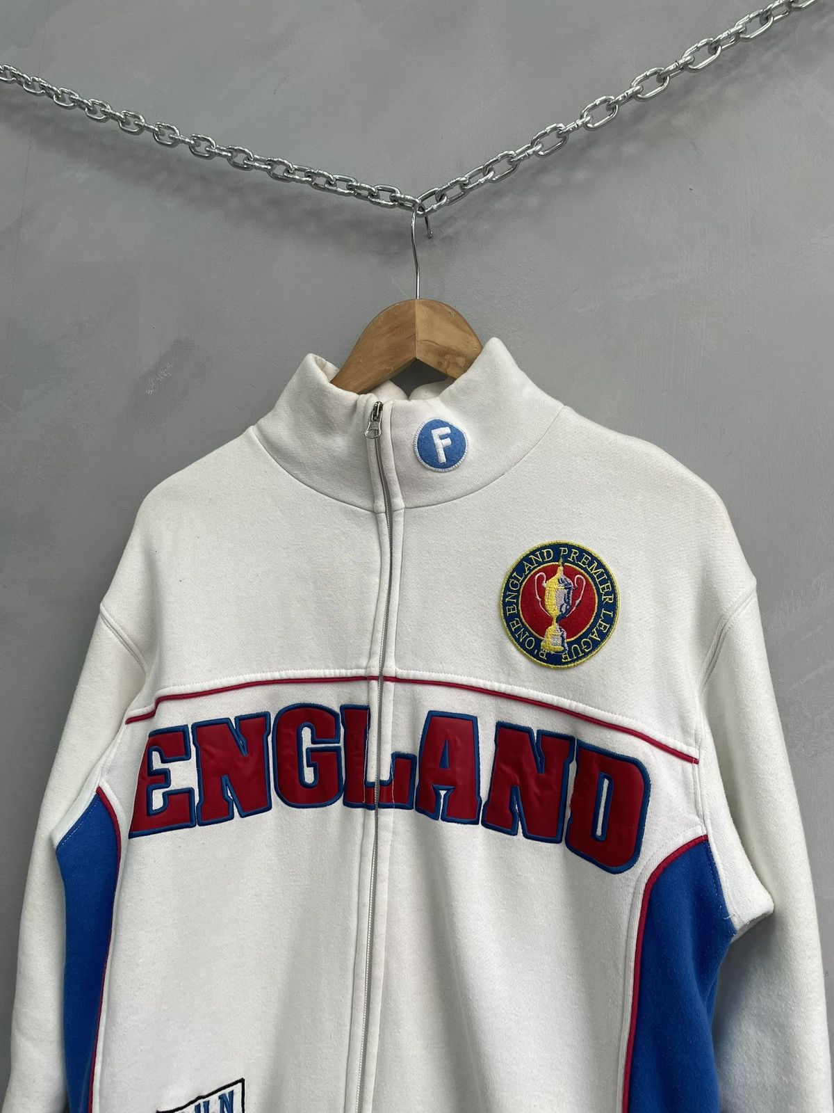Chelsea Soccer Vintage blokecore England cup zip sweatshirt hoodie y2k Size US M / EU 48-50 / 2 - 2 Thumbnail